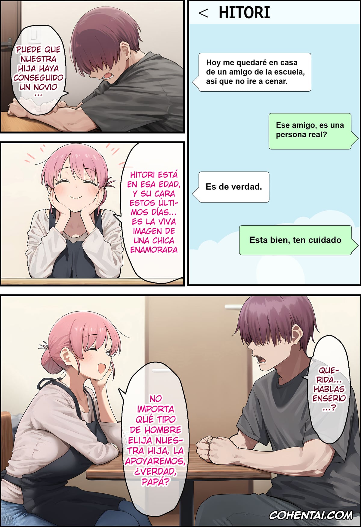 Bocchi the Rock! xxx, Hitori Gotou xxx, “Bocchi” na Watashi ga “Okusan” ni!?“Hitori” ga “Fufu” ni Naru Made (Bocchi the Rock!), pagina 94