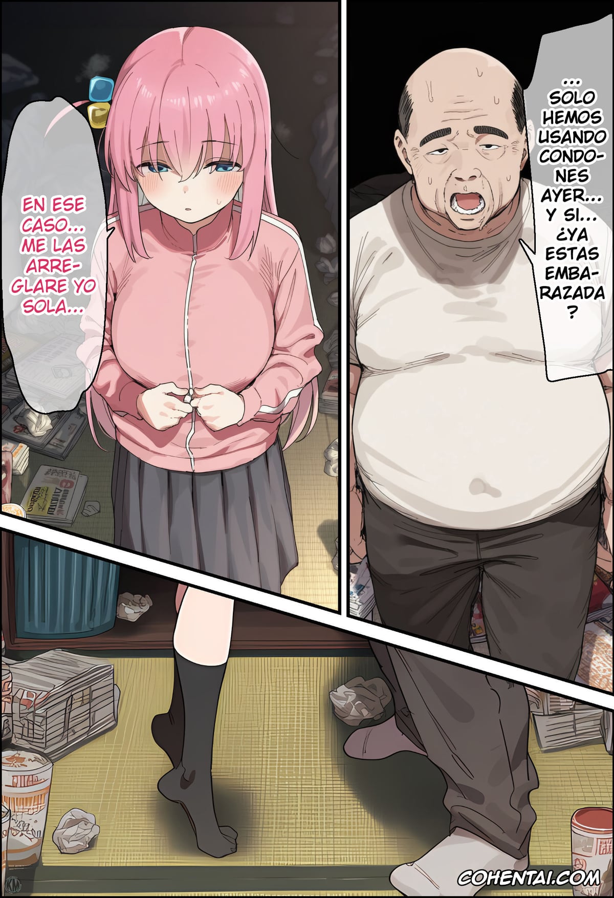 Bocchi the Rock! porno, Hitori Gotou porno, “Bocchi” na Watashi ga “Okusan” ni!?“Hitori” ga “Fufu” ni Naru Made (Bocchi the Rock!), pagina 140