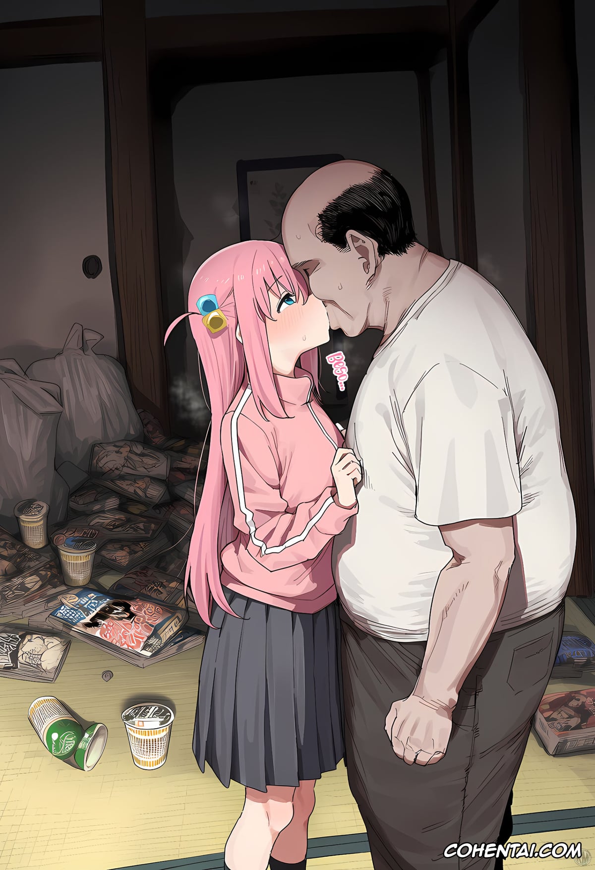 Bocchi the Rock! hentai, Hitori Gotou hentai, “Bocchi” na Watashi ga “Okusan” ni!?“Hitori” ga “Fufu” ni Naru Made (Bocchi the Rock!), pagina 141