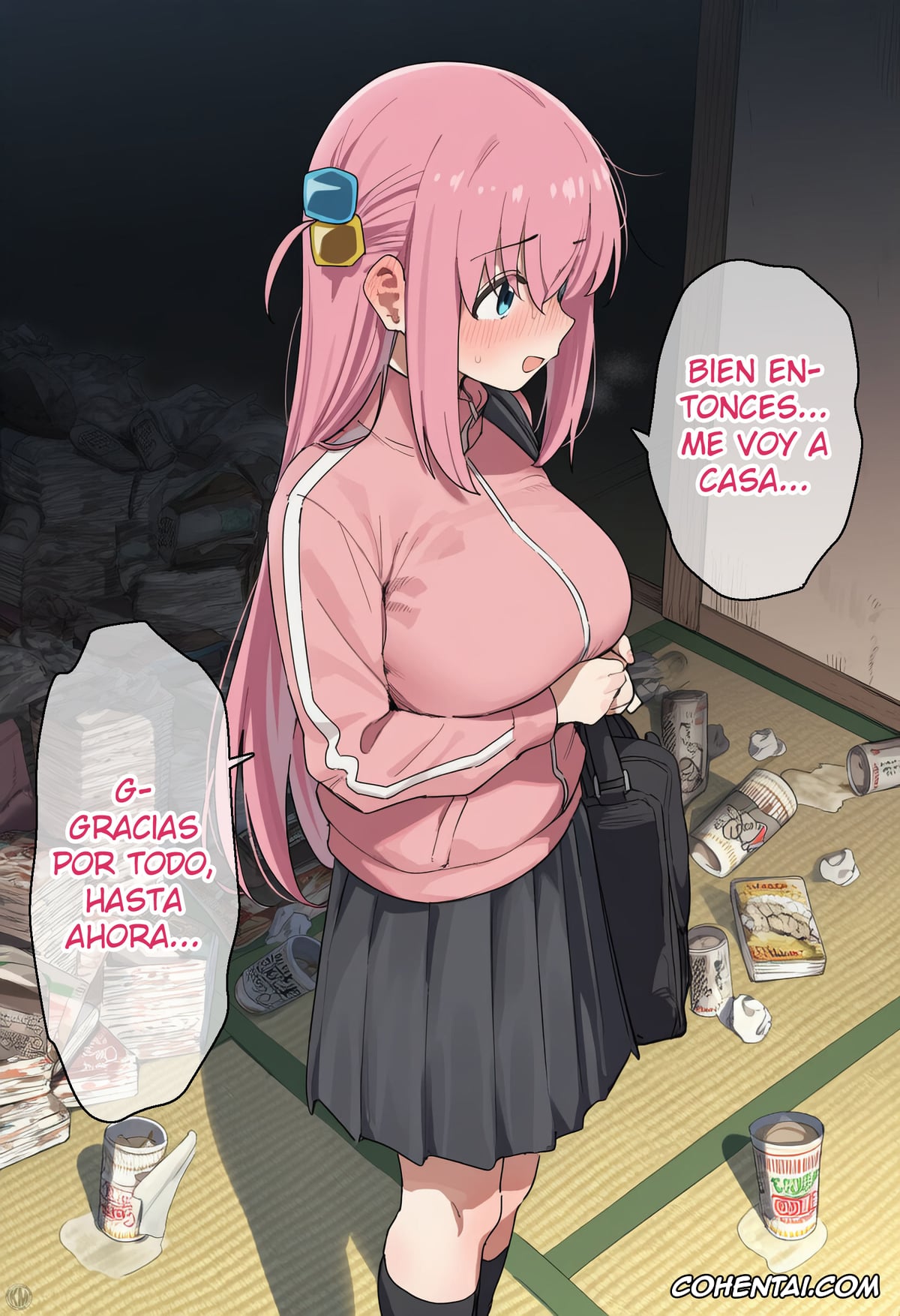 Bocchi the Rock! xxx, Hitori Gotou xxx, “Bocchi” na Watashi ga “Okusan” ni!?“Hitori” ga “Fufu” ni Naru Made (Bocchi the Rock!), pagina 142