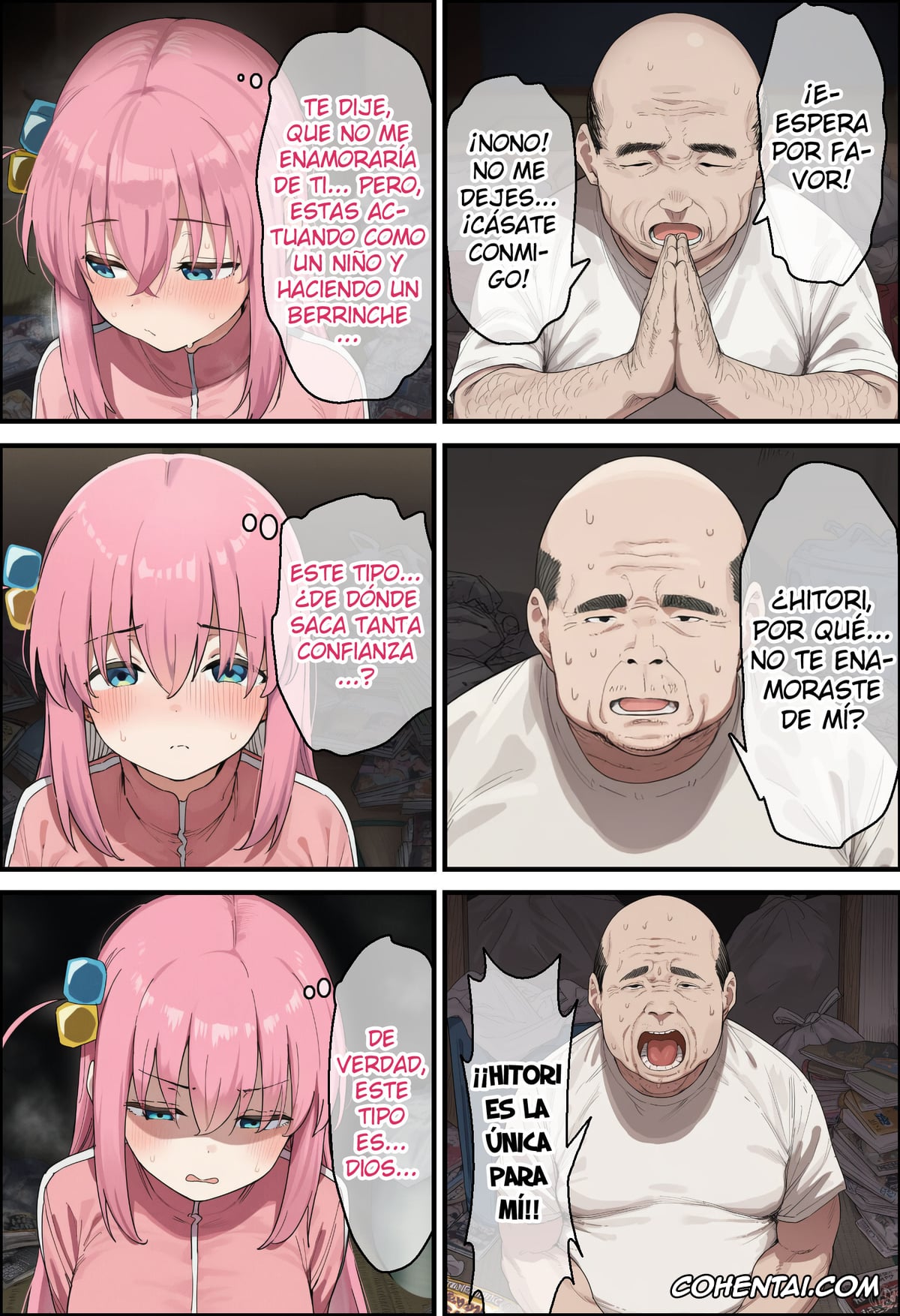 Bocchi the Rock! porno, Hitori Gotou porno, “Bocchi” na Watashi ga “Okusan” ni!?“Hitori” ga “Fufu” ni Naru Made (Bocchi the Rock!), pagina 143