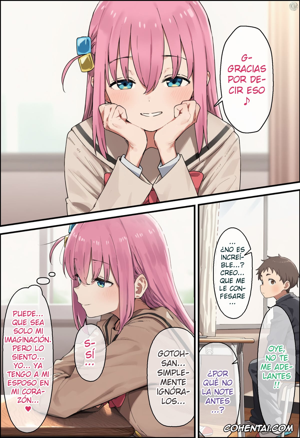 Bocchi the Rock! xxx, Hitori Gotou xxx, “Bocchi” na Watashi ga “Okusan” ni!?“Hitori” ga “Fufu” ni Naru Made (Bocchi the Rock!), pagina 181