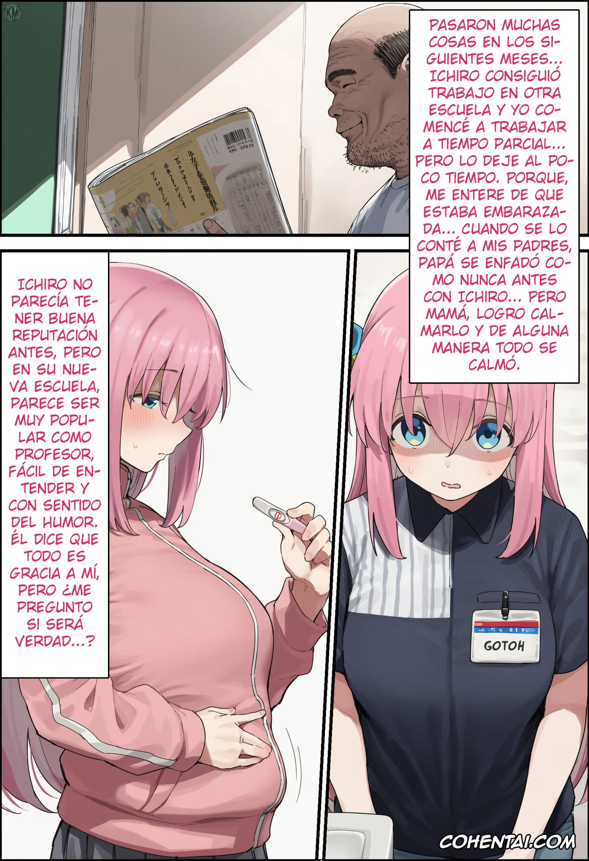 Bocchi the Rock! xxx, Hitori Gotou xxx, “Bocchi” na Watashi ga “Okusan” ni!?“Hitori” ga “Fufu” ni Naru Made (Bocchi the Rock!), pagina 184