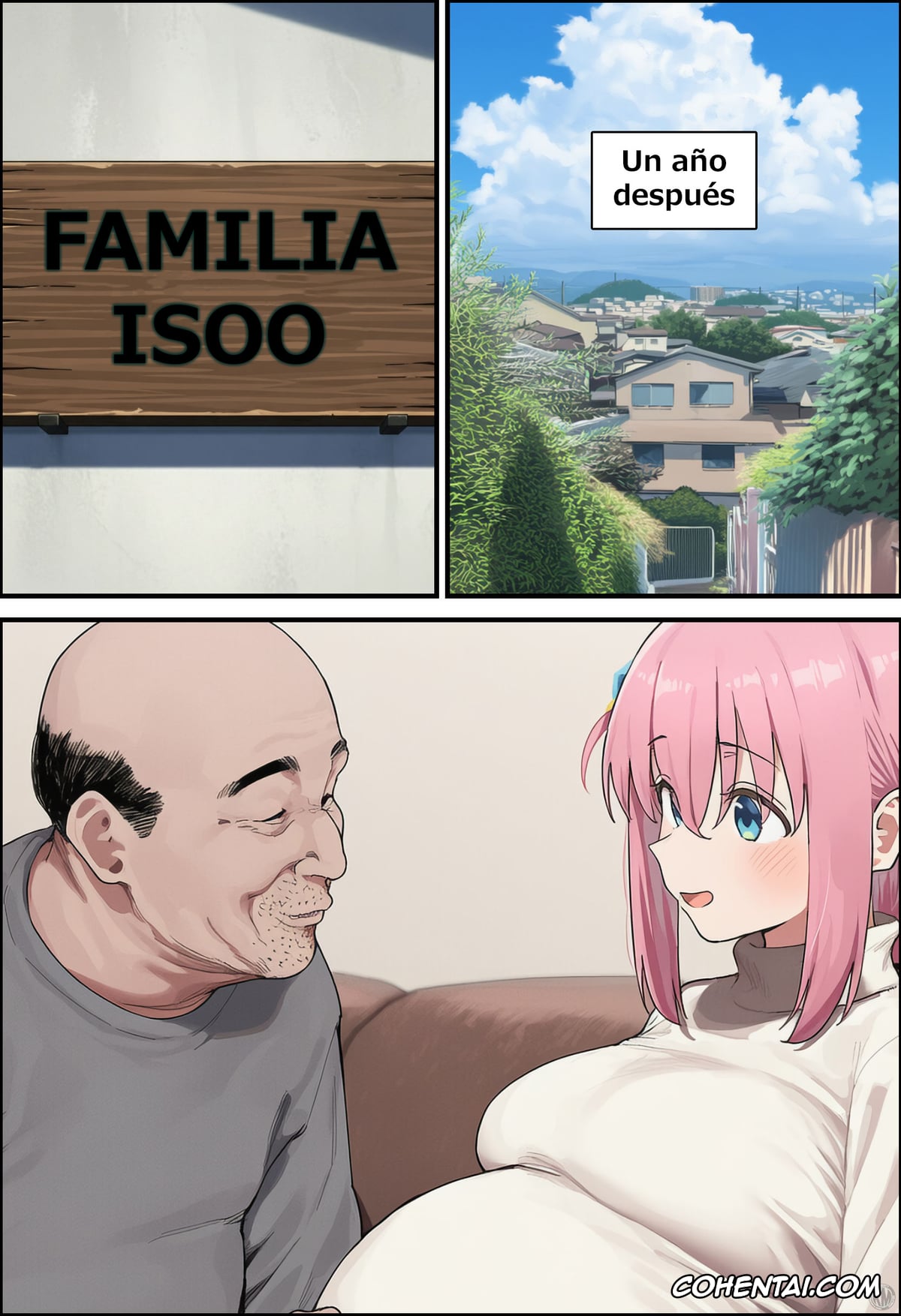 Bocchi the Rock! hentai, Hitori Gotou hentai, “Bocchi” na Watashi ga “Okusan” ni!?“Hitori” ga “Fufu” ni Naru Made (Bocchi the Rock!), pagina 195