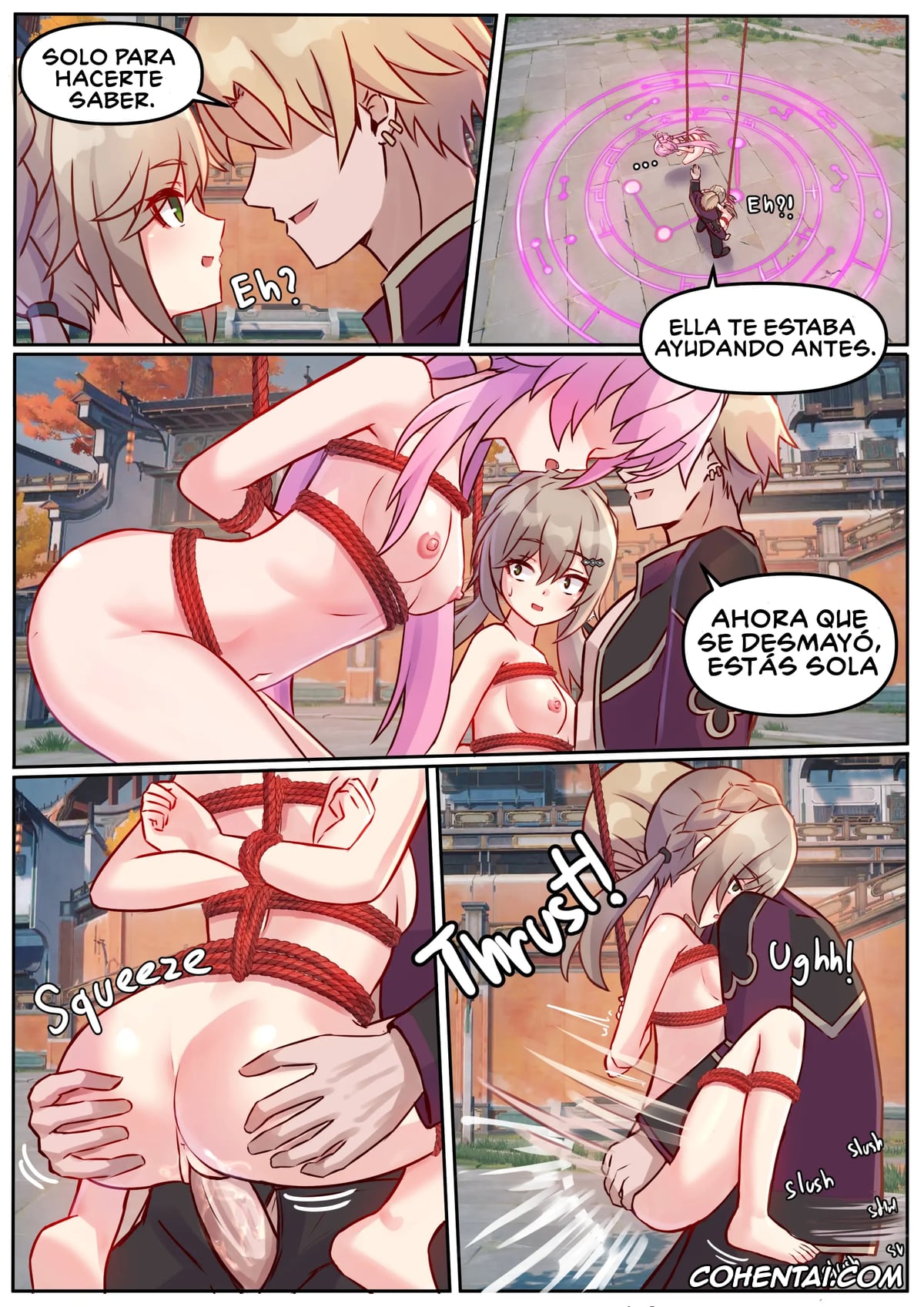 Honkai: Star Rail hentai, Fu Xuan hentai, Qingque hentai, Skott hentai, Finish Fu Xuan And Qingque (Honkai: Star Rail), pagina 12