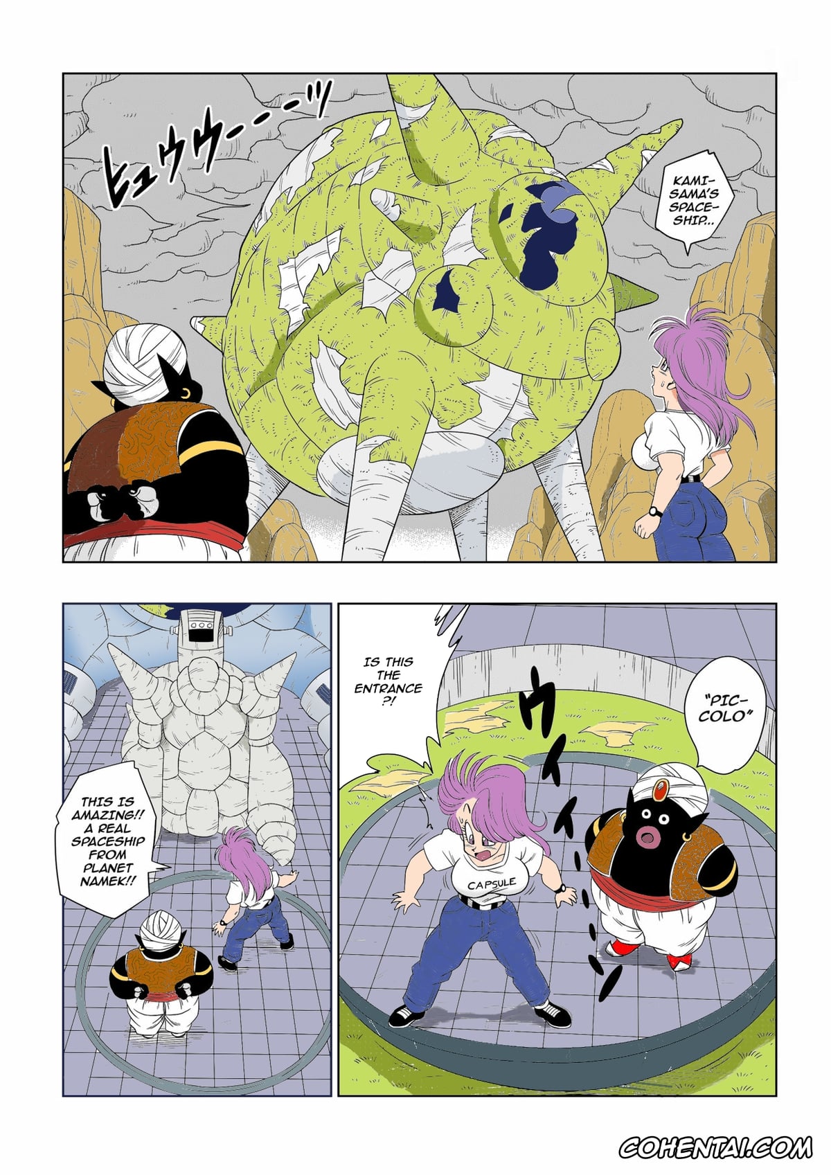 Dragon Ball xxx, Bulma Briefs xxx, Mr. Popo xxx, Dagon Ball – Bulma & Mr. Popo (Dragon Ball Z), pagina 4