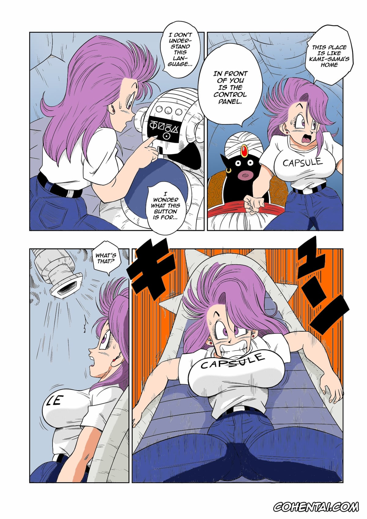 Dragon Ball porno, Bulma Briefs porno, Mr. Popo porno, Dagon Ball – Bulma & Mr. Popo (Dragon Ball Z), pagina 5
