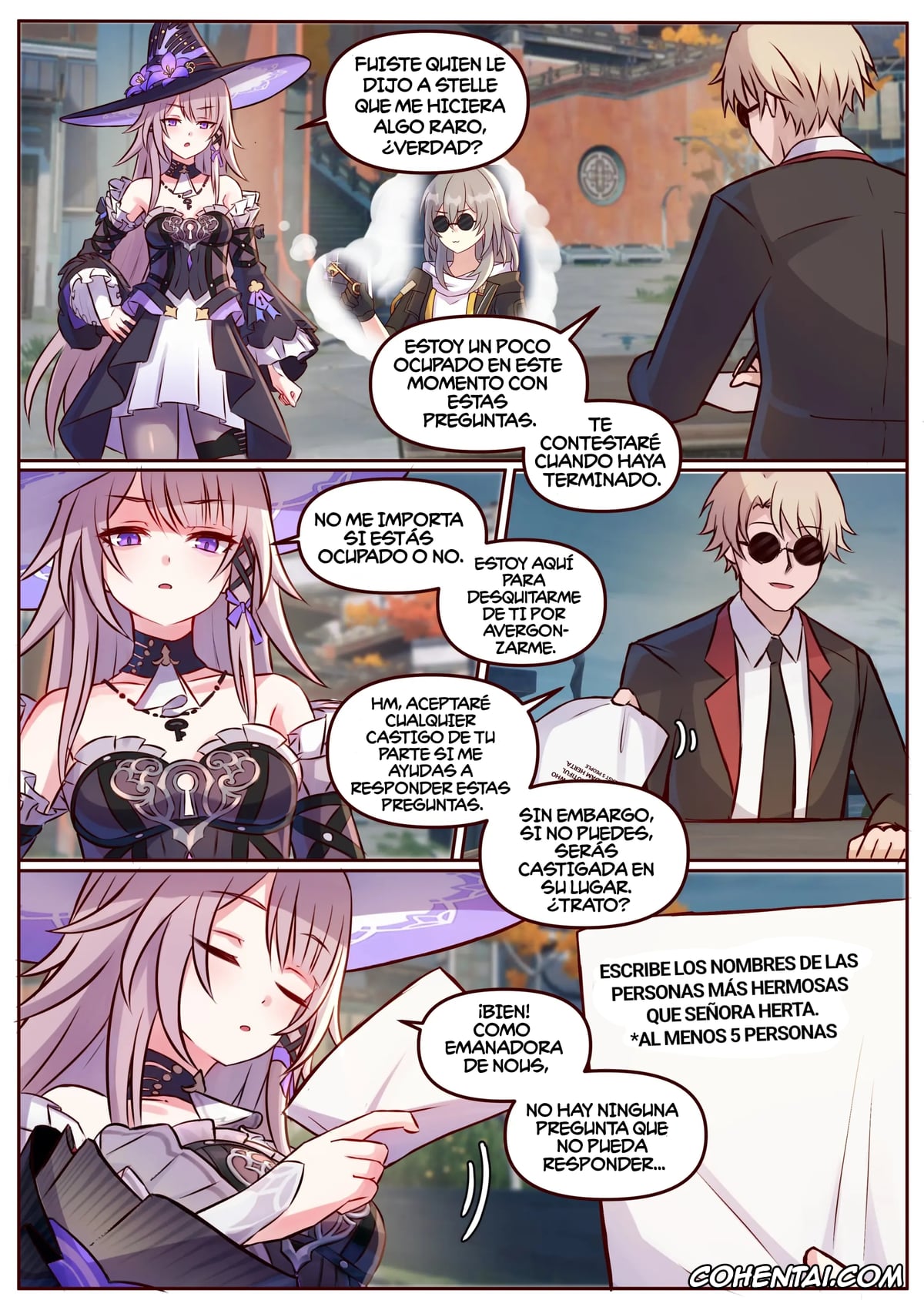 Honkai: Star Rail xxx, Skott xxx, The Herta xxx, Finish The Herta (Honkai: Star Rail), pagina 1