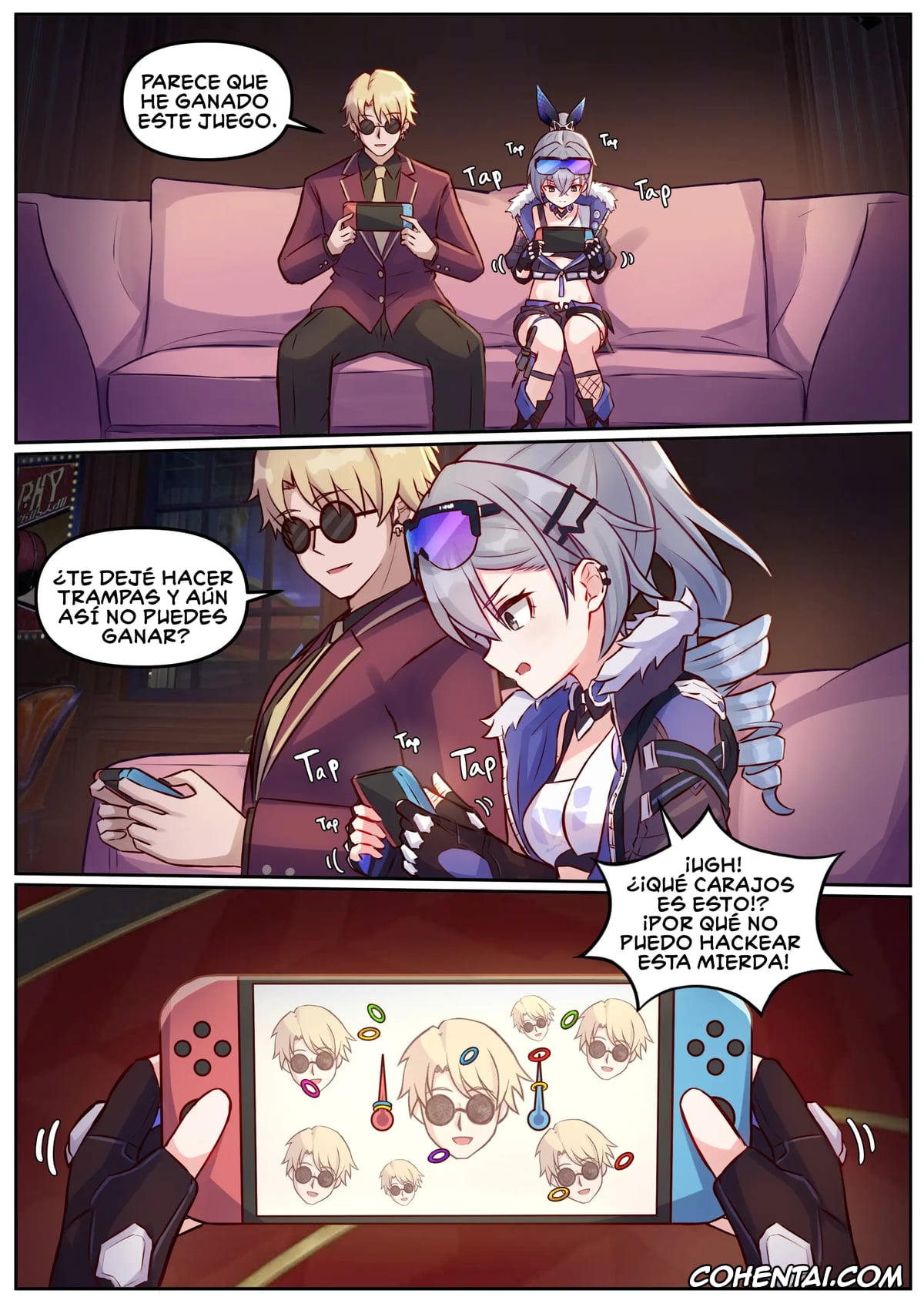 Honkai: Star Rail xxx, Silver Wolf xxx, Skott xxx, Finish Silver Wolf (Honkai: Star Rail), pagina 1