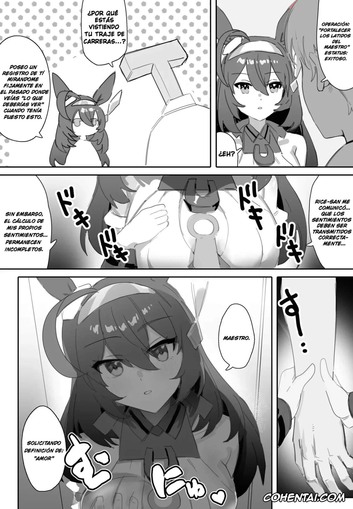 Uma Musume Pretty Derby hentai, Mihono Bourbon hentai, Koi to Chocolate (Uma Musume Pretty Derby), pagina 9
