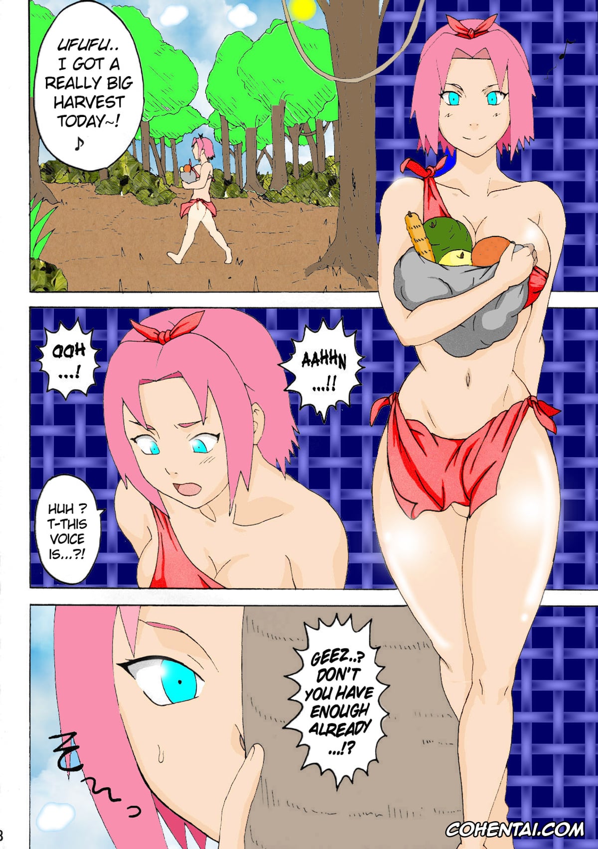 NARUTO porno, Naruto Uzumaki porno, Sakura Haruno porno, Tsunade porno, Naruto Jungle Party Compilation (Naruto), pagina 50