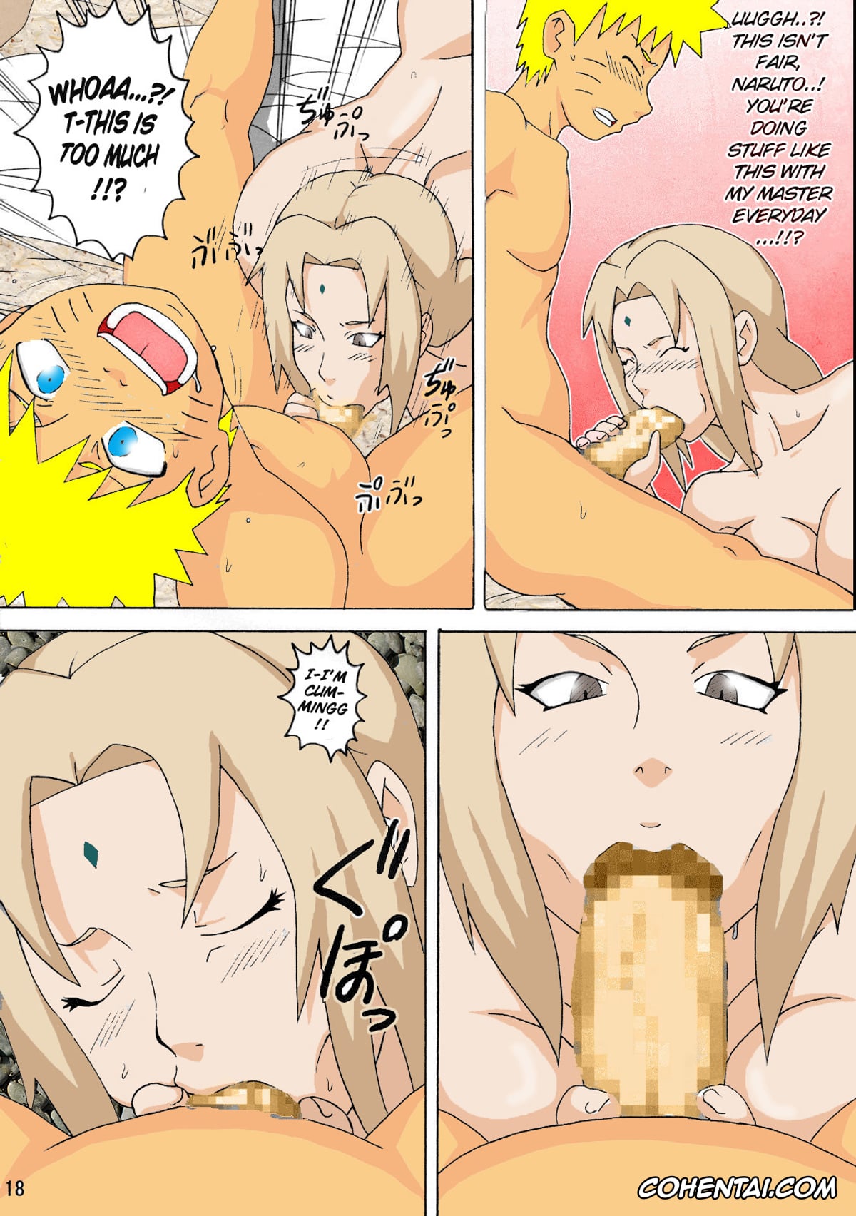 NARUTO hentai, Naruto Uzumaki hentai, Sakura Haruno hentai, Tsunade hentai, Naruto Jungle Party Compilation (Naruto), pagina 60