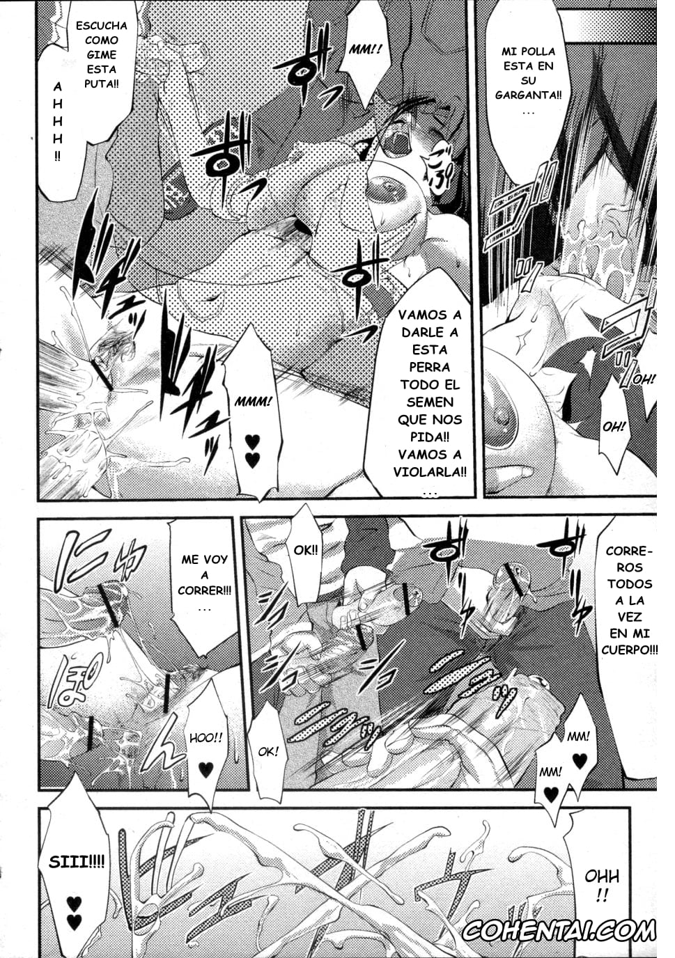 Revistas hentai, COMIC Shingeki hentai, Kosutte Gingin! (COMIC Shingeki 2010-02), pagina 18