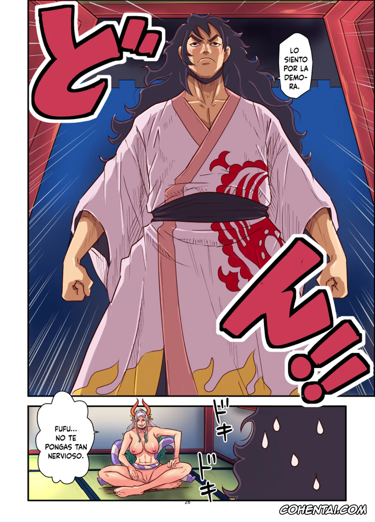 One Piece porno, Kozuki Momonosuke porno, Yamato porno, Momoto Yamato (One Piece), pagina 26