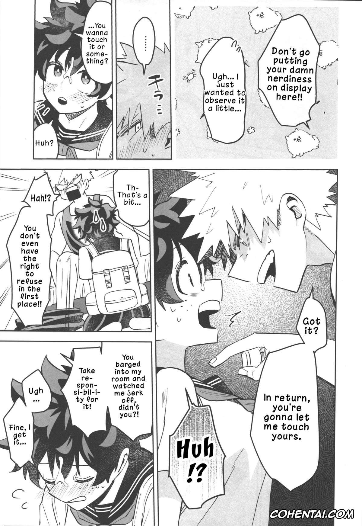 My Hero Academia | Boku No Hero Academia hentai, Izuku Midoriya hentai, Katsuki Bakugou hentai, Onegai ga Arimasu! (Boku no Hero Academia), pagina 15