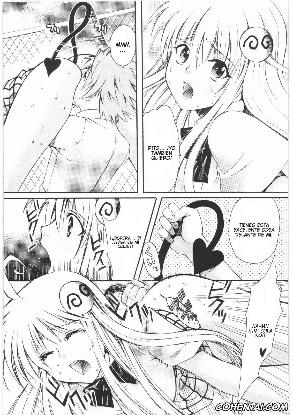 To Love-Ru hentai, Haruna Sairenji hentai, Lala Satalin Deviluke hentai, Omisore! To LOVE-ru-kko 2 (To LOVE-Ru), pagina 18
