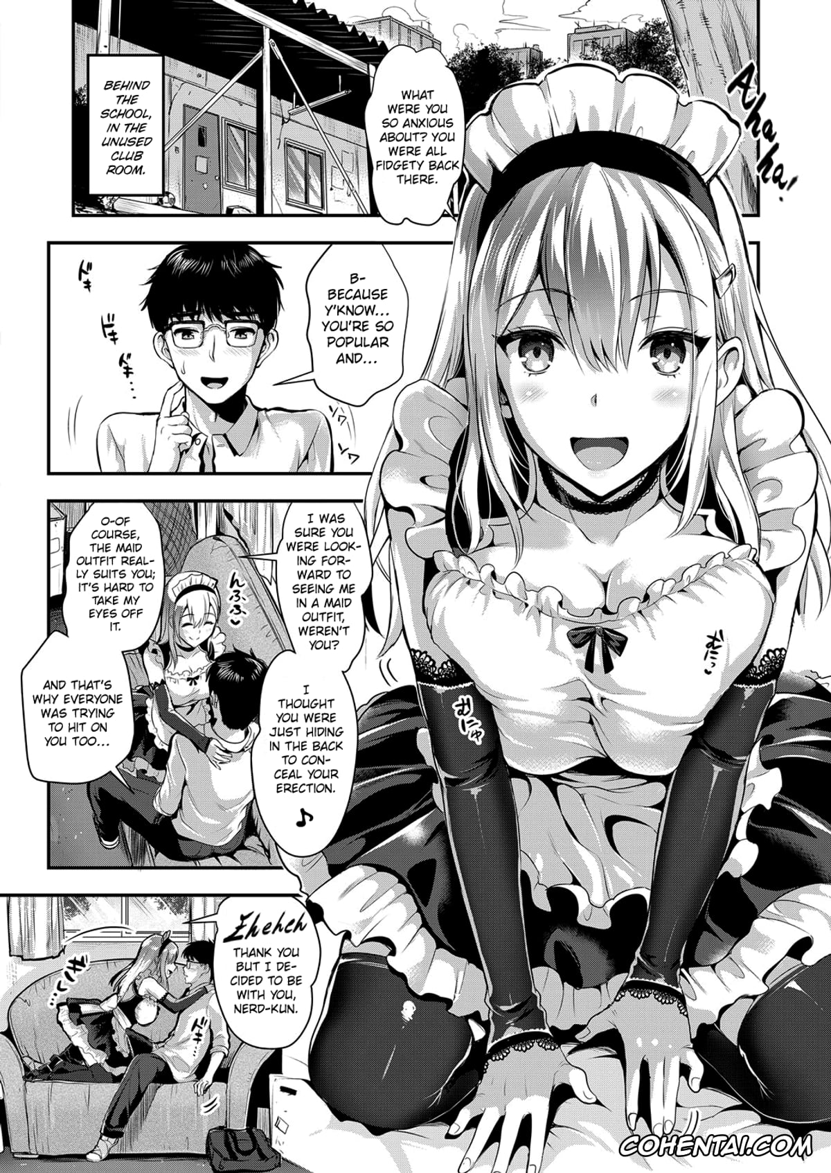 Revistas xxx, COMIC ExE xxx, Kamiyama-san to Boku 2 (COMIC ExE 07), pagina 4