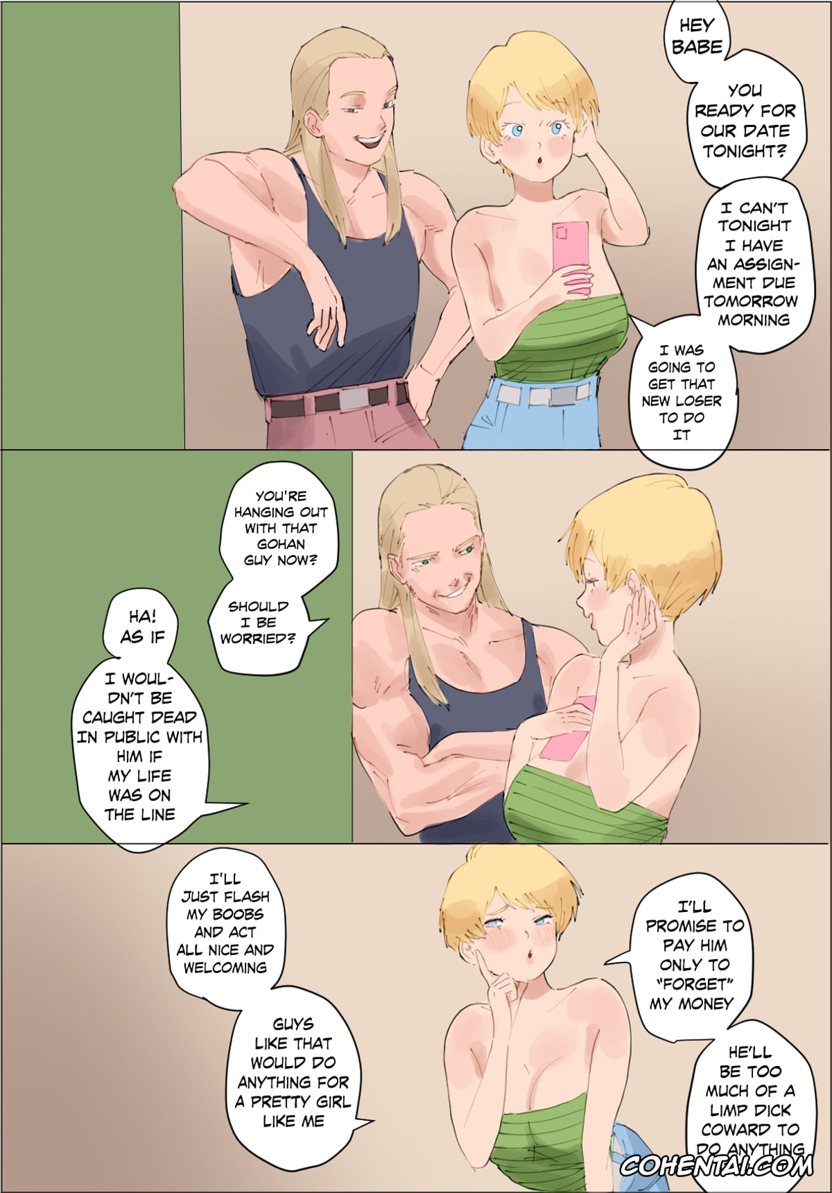 Dragon Ball Z xxx, Erasa xxx, Son Gohan xxx, Erasa Shouldn’t (Dragon Ball Z), pagina 1