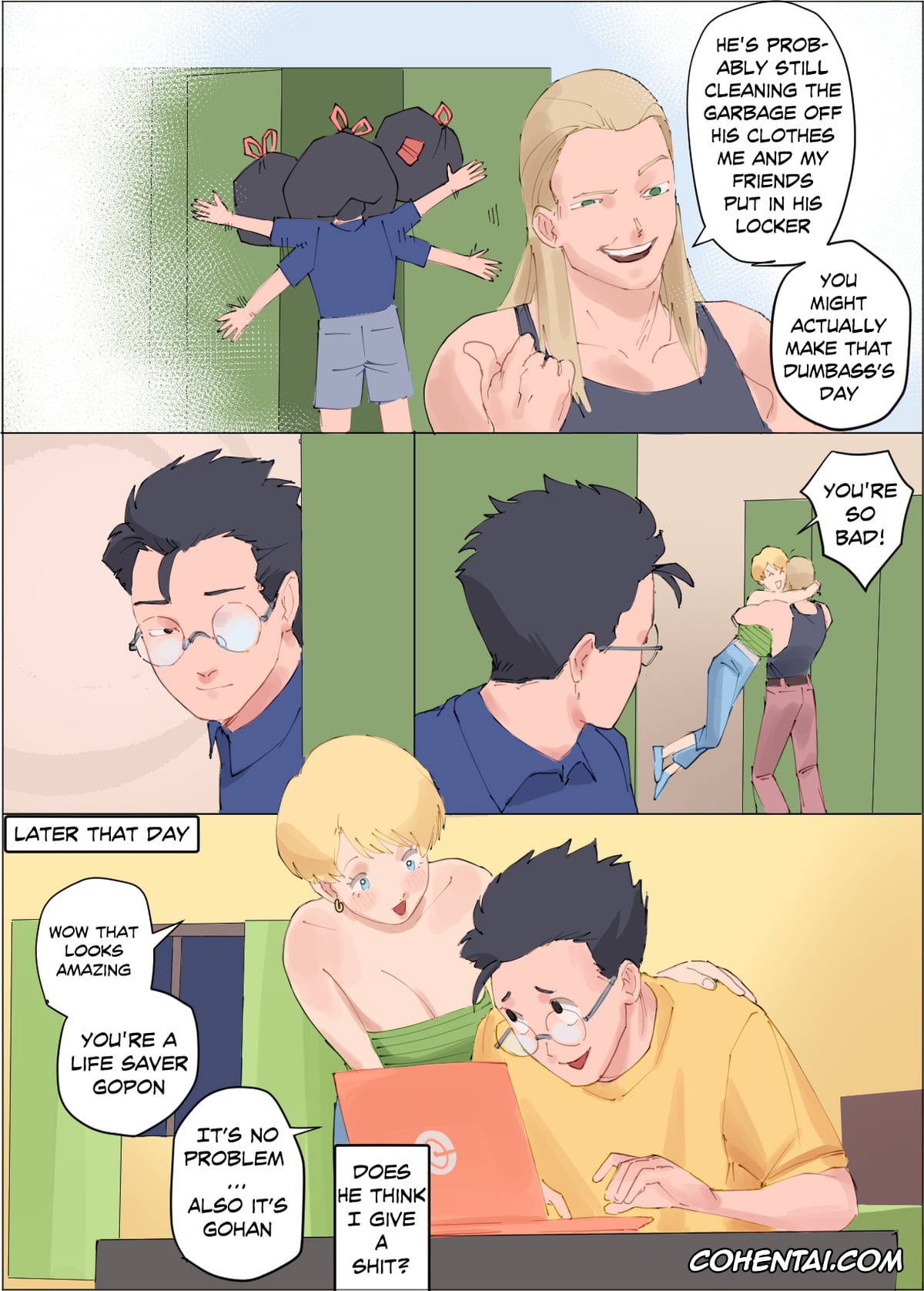 Dragon Ball Z porno, Erasa porno, Son Gohan porno, Erasa Shouldn’t (Dragon Ball Z), pagina 2