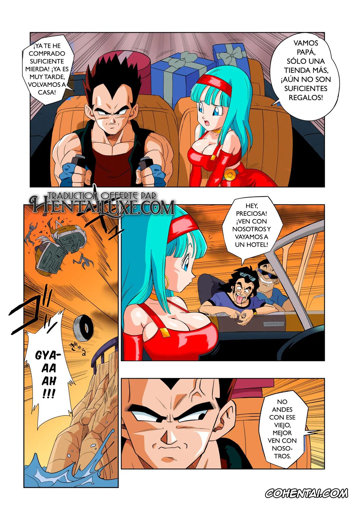 Dragon Ball Gt xxx, Bra xxx, Vegeta xxx, ¡¡La Venganza De Baby!! (Dragon Ball Gt), pagina 4