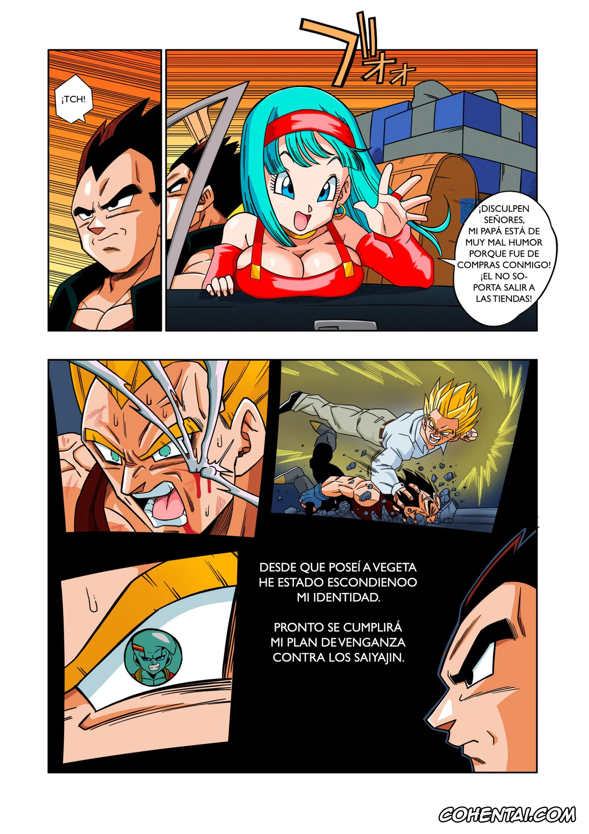 Dragon Ball Gt porno, Bra porno, Vegeta porno, ¡¡La Venganza De Baby!! (Dragon Ball Gt), pagina 5