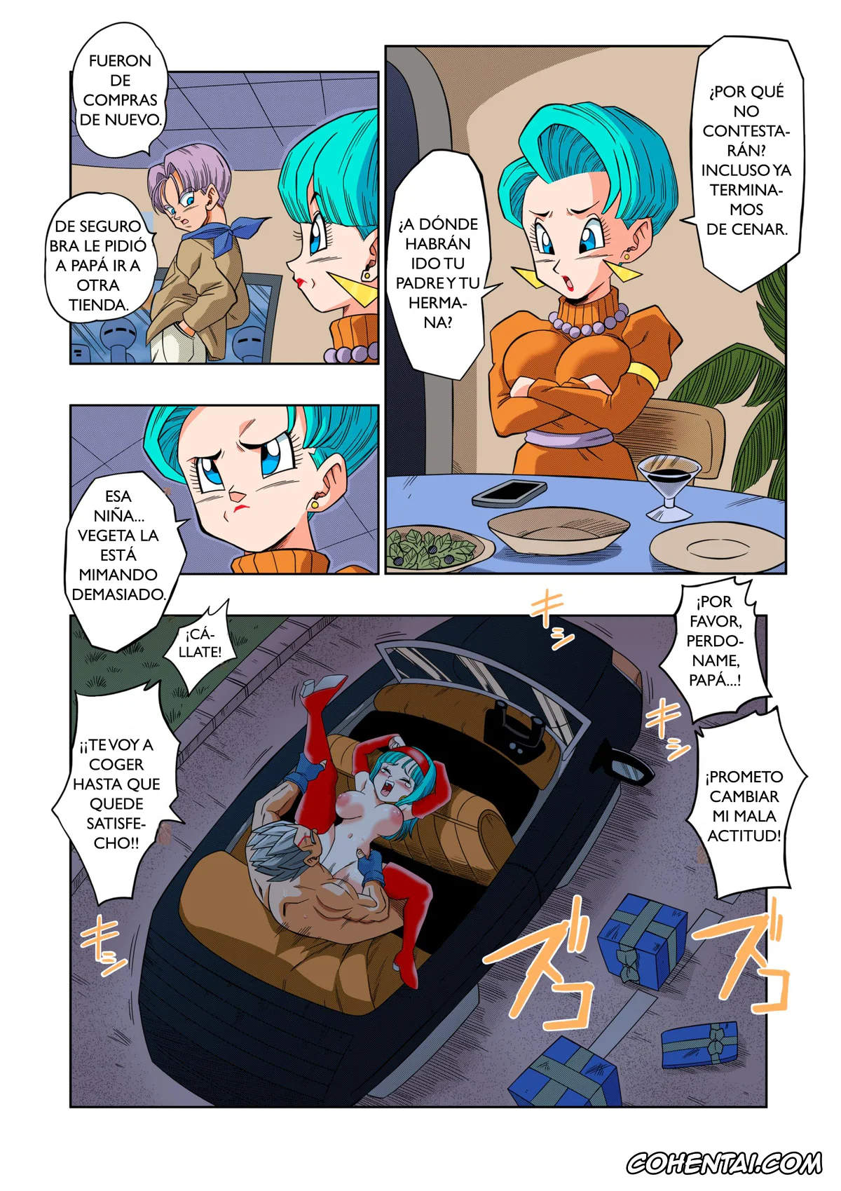 Dragon Ball Gt porno, Bra porno, Vegeta porno, ¡¡La Venganza De Baby!! (Dragon Ball Gt), pagina 20