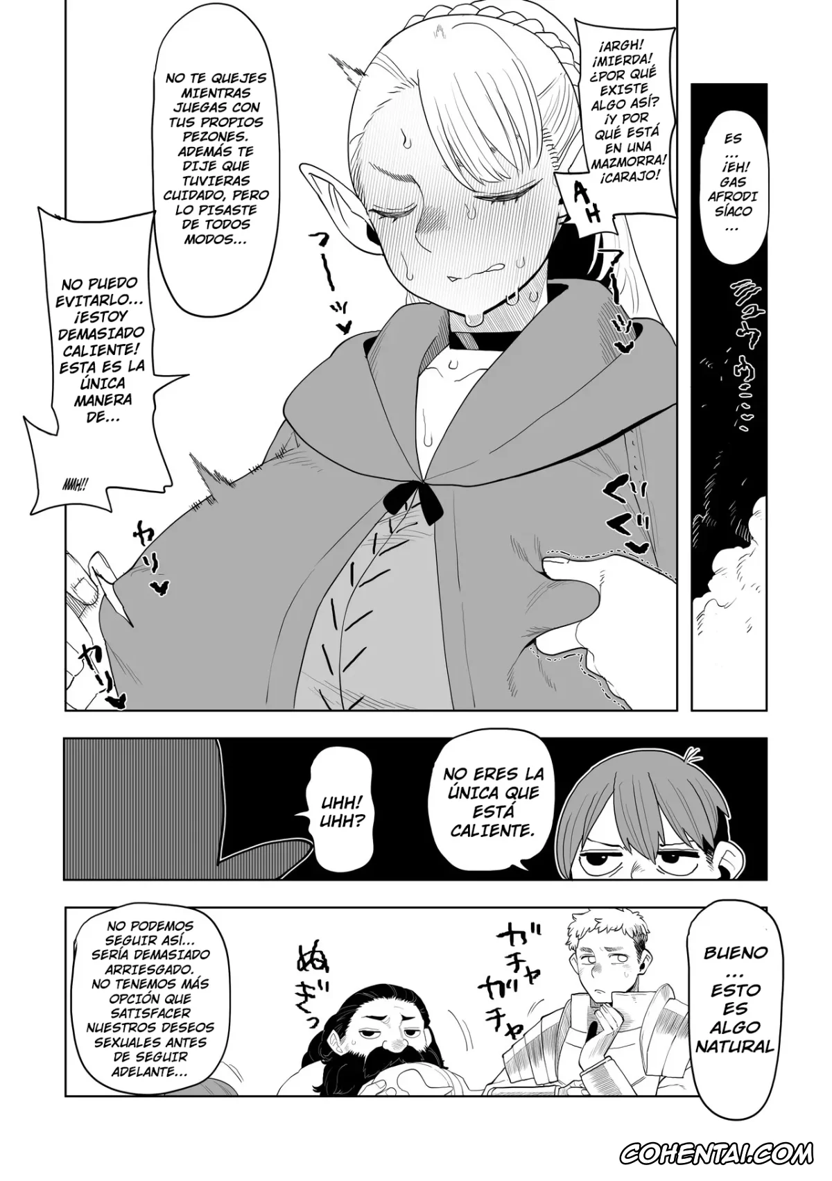 Dungeon Meshi porno, Chilchuck Tims porno, Laios Thorden porno, Marcille Donato porno, Senshi porno, Dungeon Meshi – Hatsujo Torappu no Kaishoho (Dungeon Meshi), pagina 2