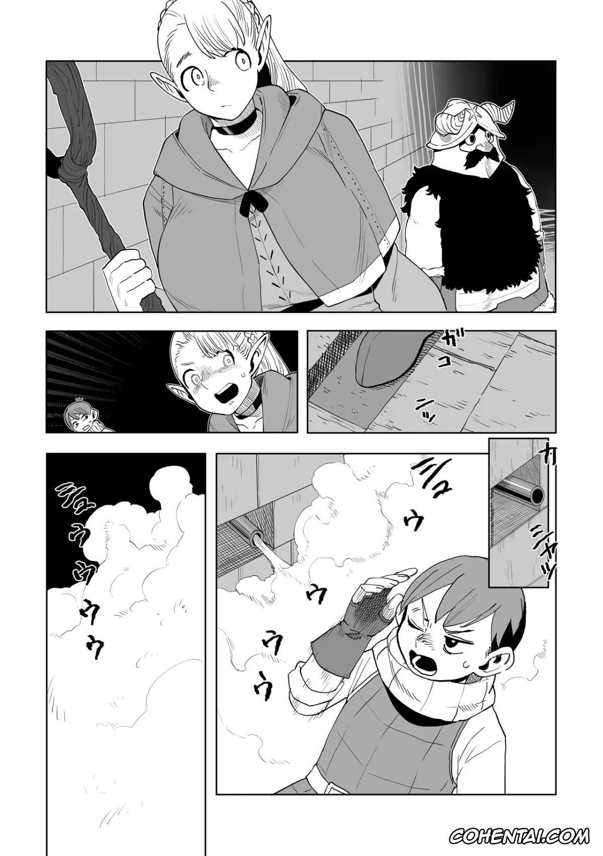 Dungeon Meshi porno, Chilchuck Tims porno, Laios Thorden porno, Marcille Donato porno, Senshi porno, Dungeon Meshi – Hatsujo Torappu no Kaishoho (Dungeon Meshi), pagina 14