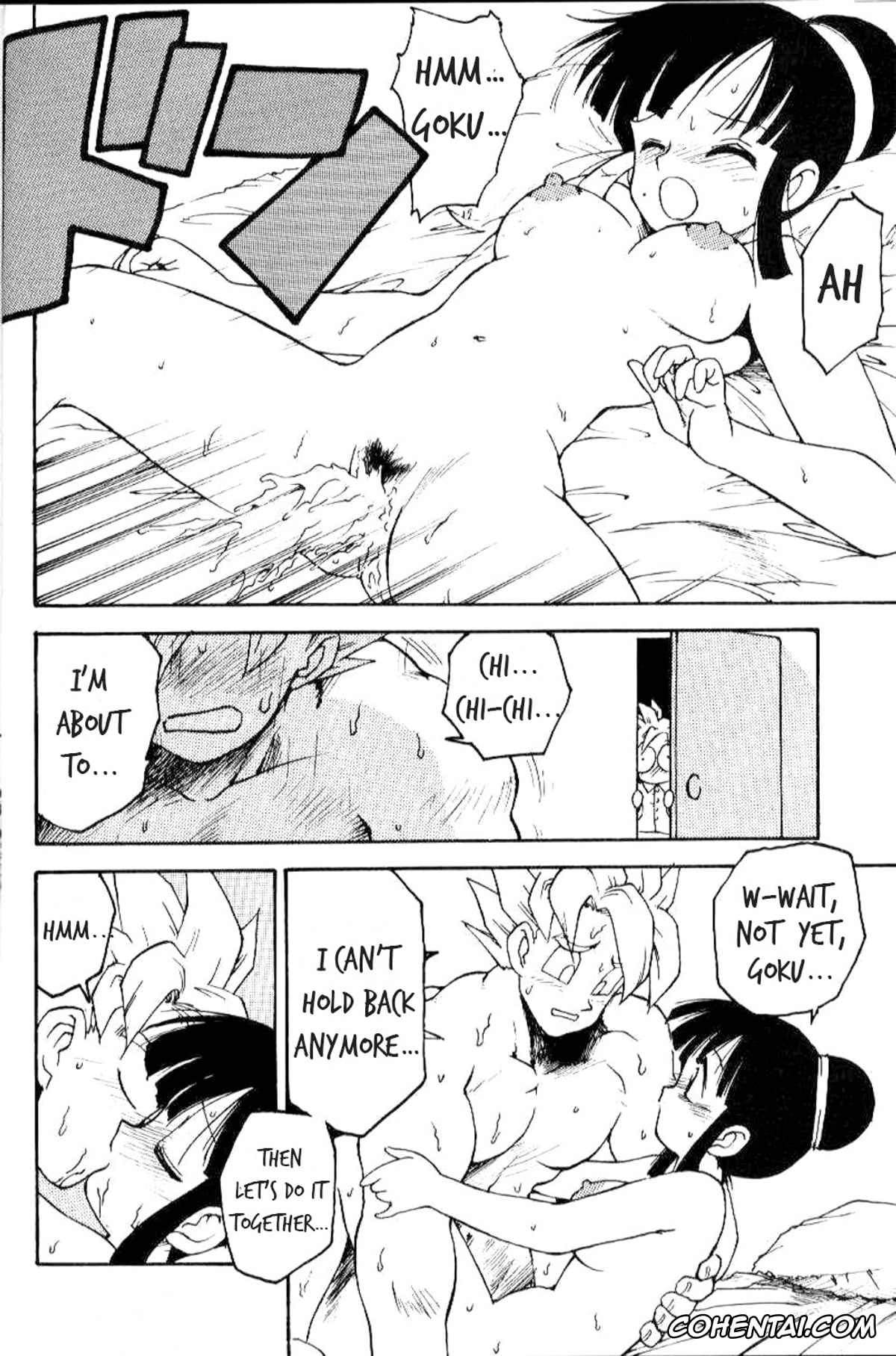 Dragon Ball Z hentai, Chi Chi hentai, Son Gohan hentai, Serugēmu no zen’ya (Dragon Ball Z), pagina 3