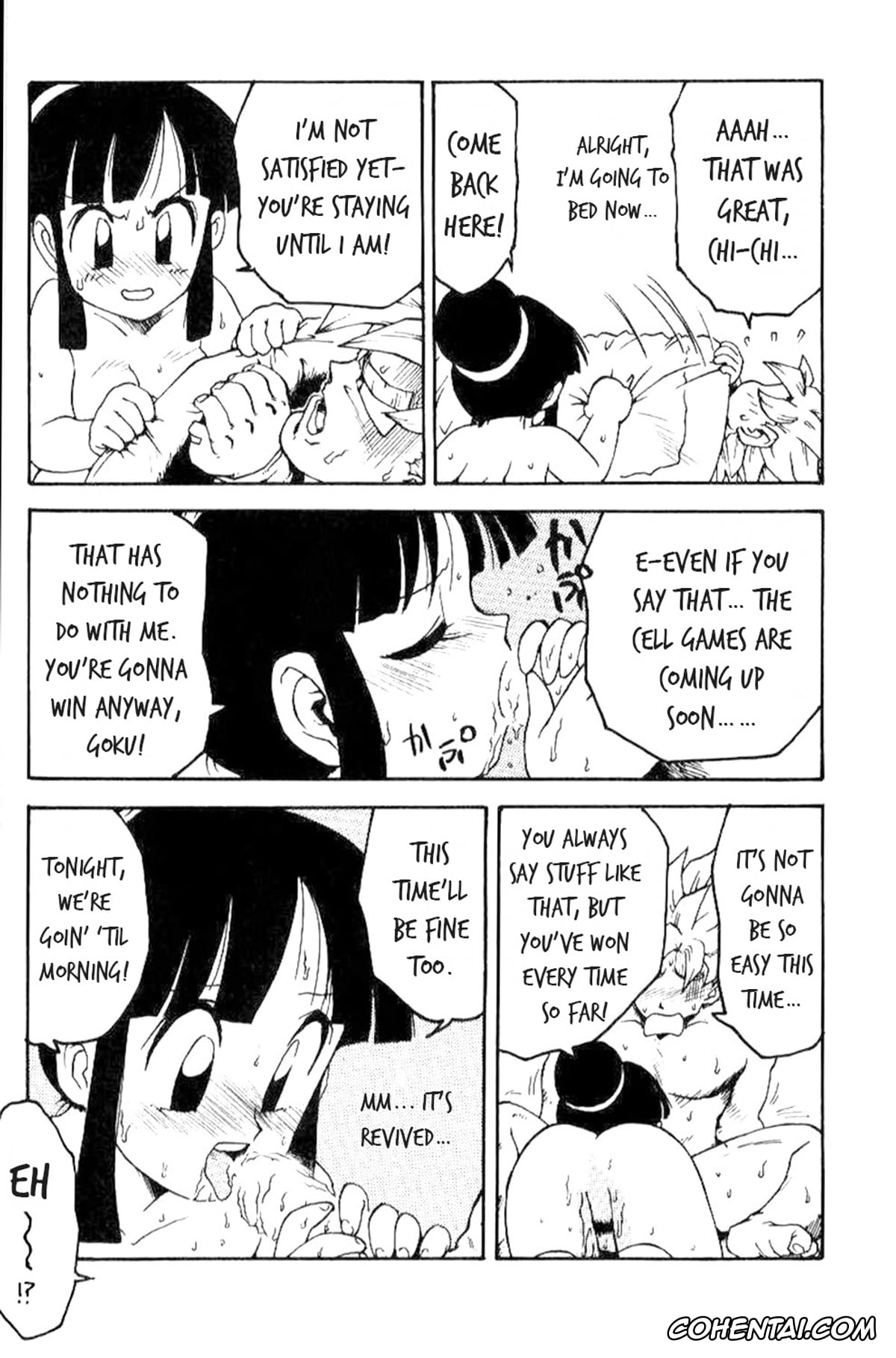 Dragon Ball Z porno, Chi Chi porno, Son Gohan porno, Serugēmu no zen’ya (Dragon Ball Z), pagina 5