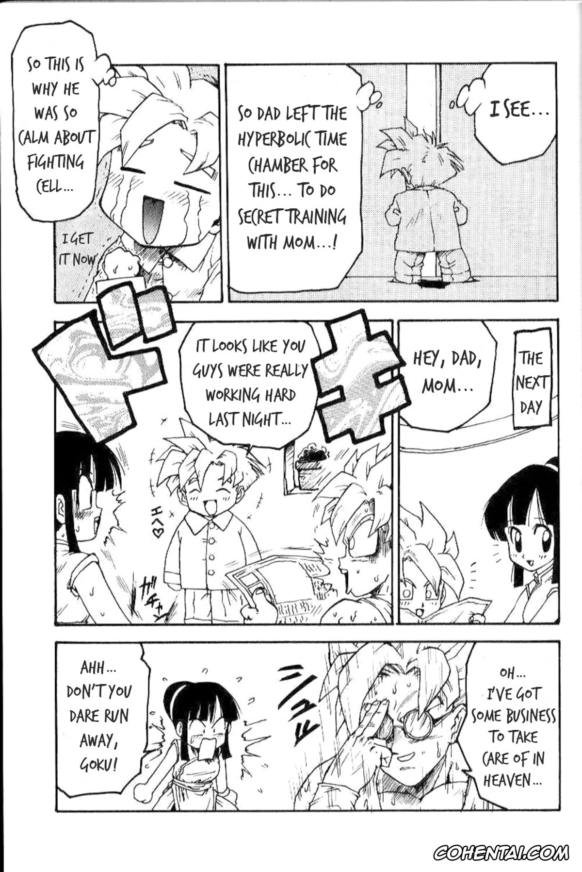 Dragon Ball Z hentai, Chi Chi hentai, Son Gohan hentai, Serugēmu no zen’ya (Dragon Ball Z), pagina 6