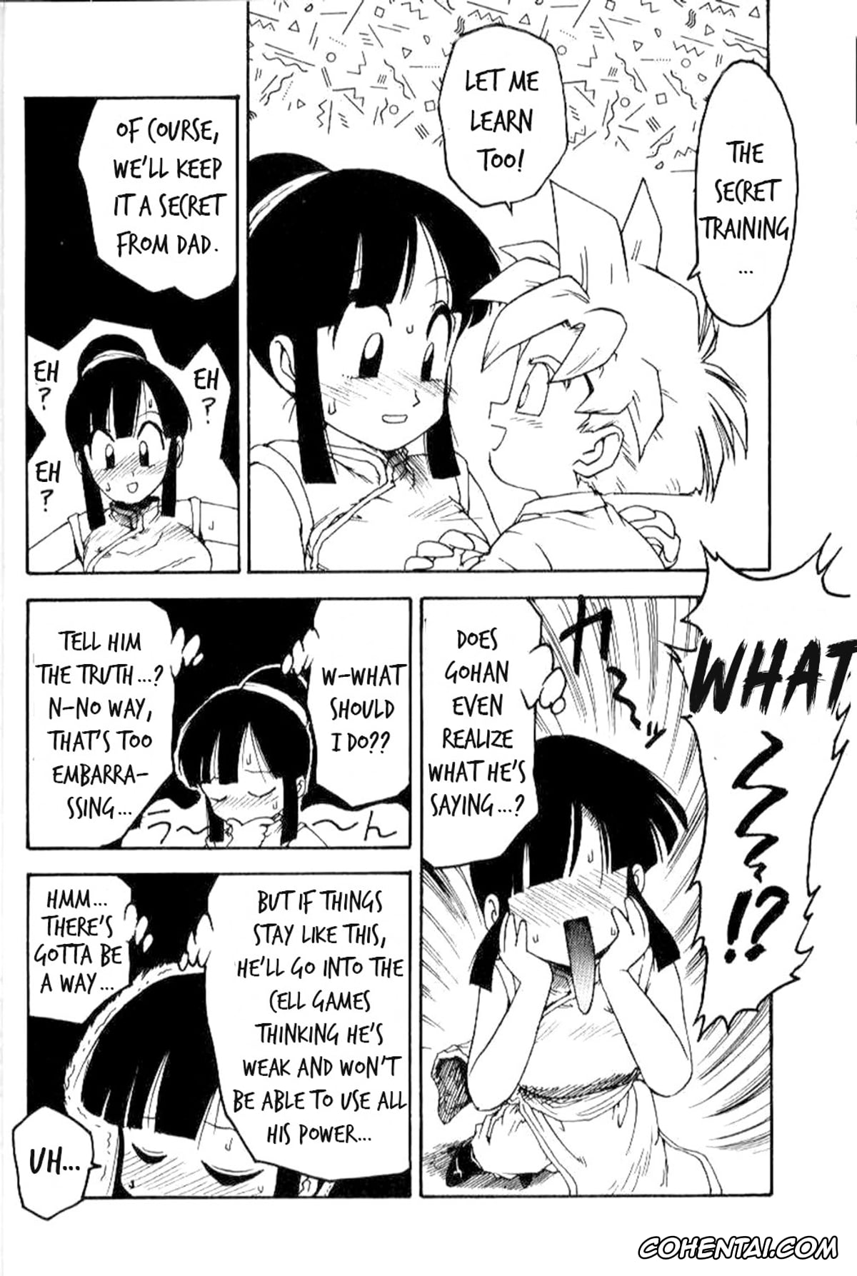 Dragon Ball Z hentai, Chi Chi hentai, Son Gohan hentai, Serugēmu no zen’ya (Dragon Ball Z), pagina 9