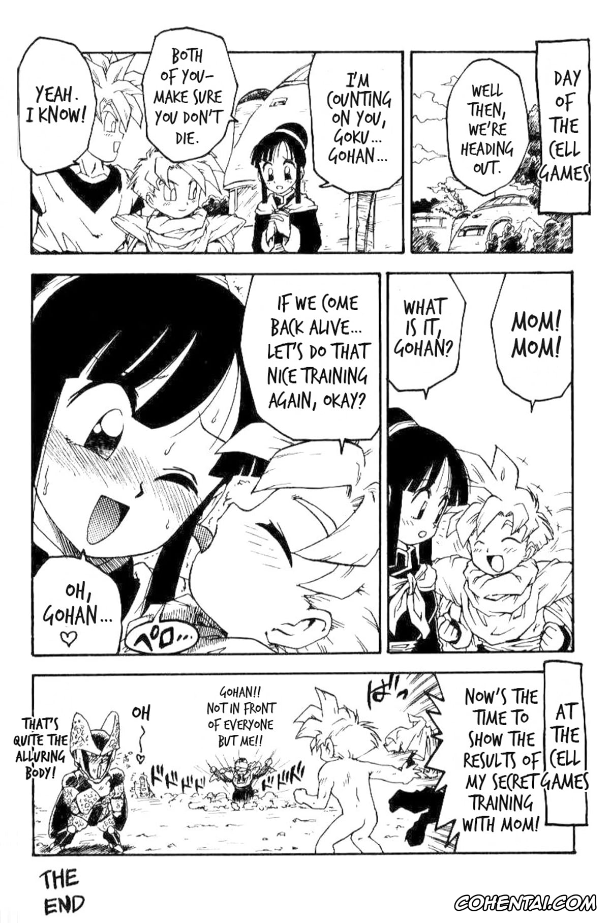 Dragon Ball Z hentai, Chi Chi hentai, Son Gohan hentai, Serugēmu no zen’ya (Dragon Ball Z), pagina 15