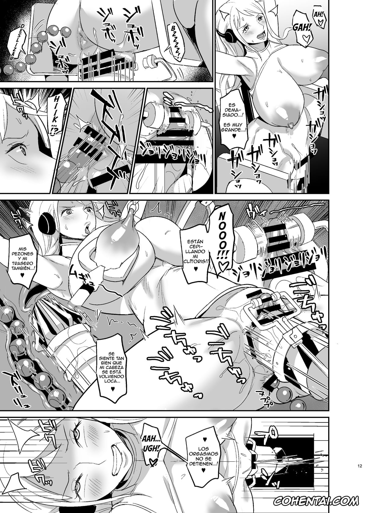 One Piece hentai, Lilith hentai, Nami hentai, Nico Robin hentai, Onna Kaizoku Kyousei Zecchou Kikaikan (One Piece), pagina 12