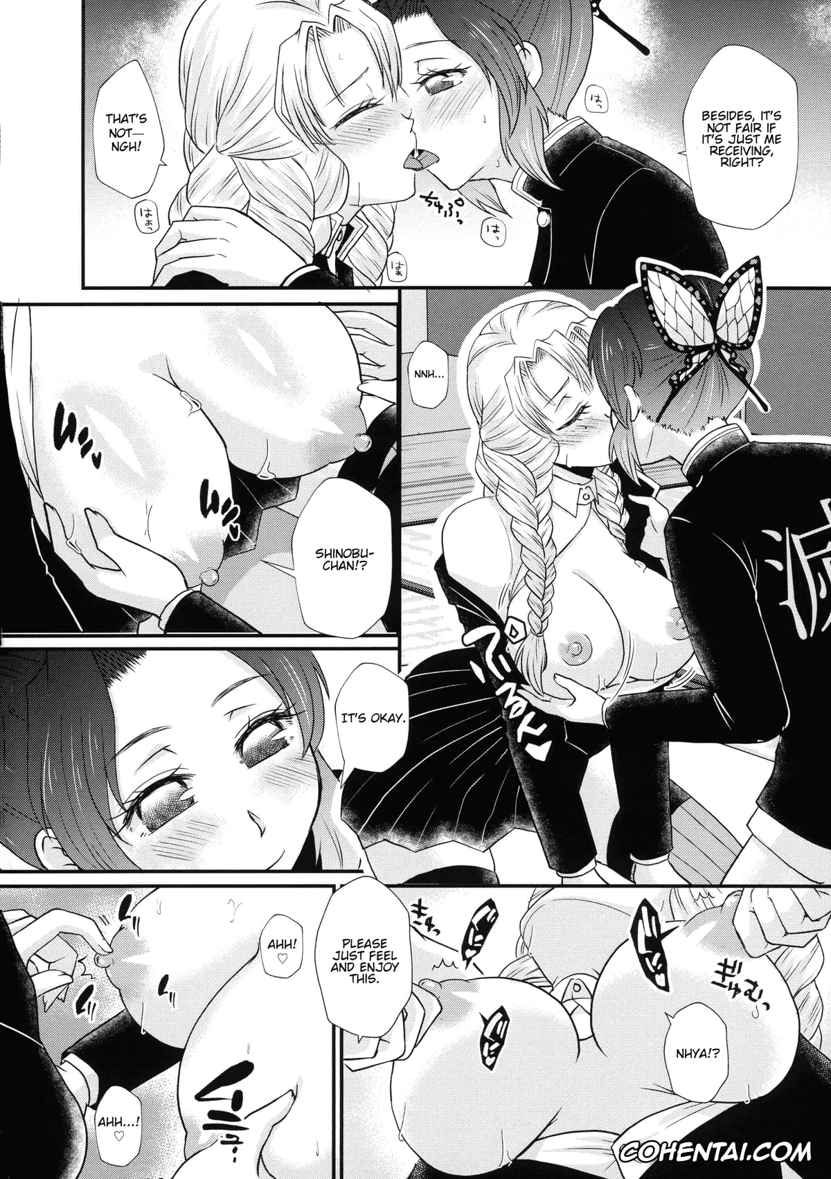 Kimetsu No Yaiba | Demon Slayer porno, Mitsuri Kanroji porno, Shinobu Kochou porno, Gotsugou! Futanari Kekkijutsu Ni (Kimetsu no Yaiba), pagina 8