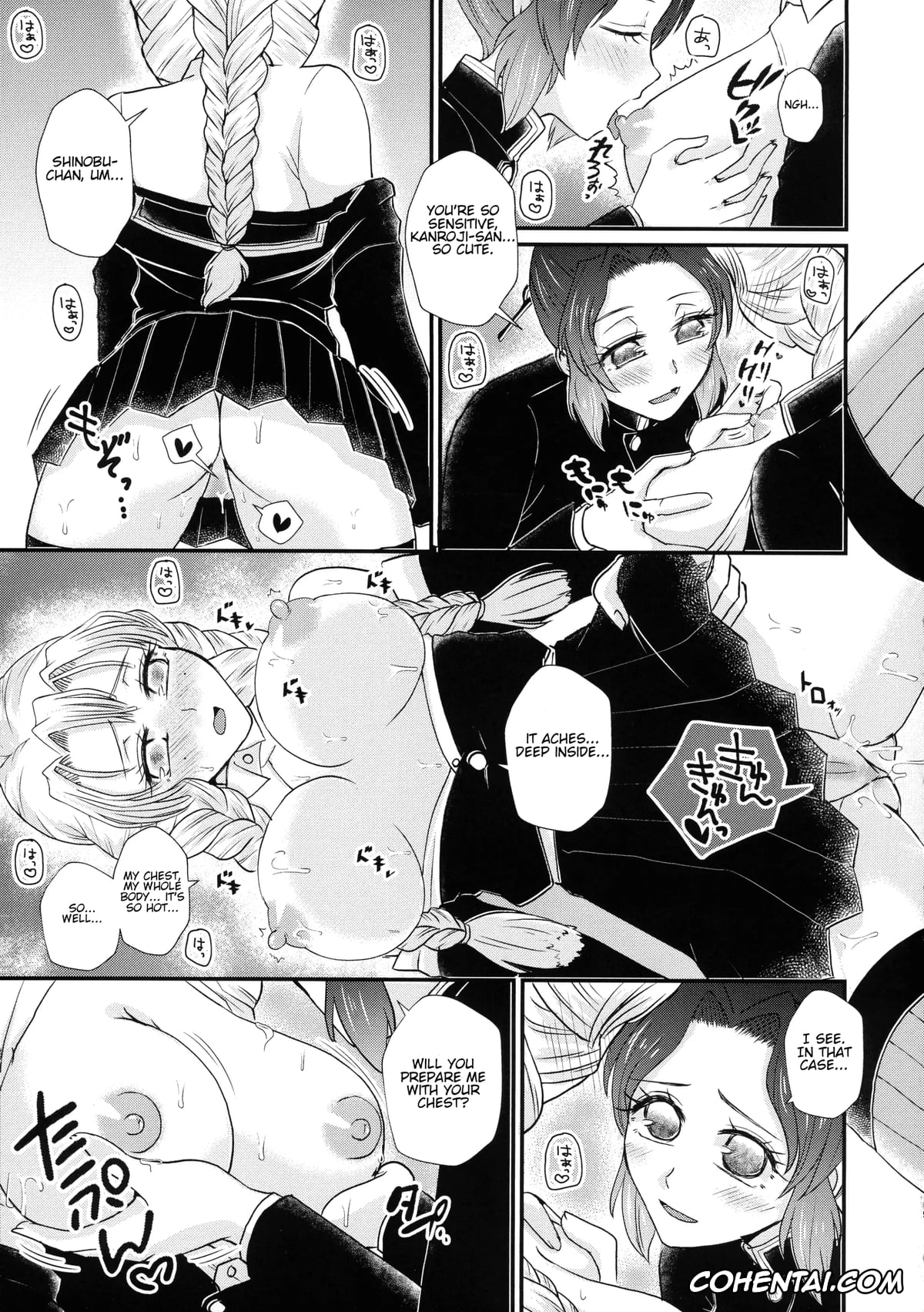 Kimetsu No Yaiba | Demon Slayer hentai, Mitsuri Kanroji hentai, Shinobu Kochou hentai, Gotsugou! Futanari Kekkijutsu Ni (Kimetsu no Yaiba), pagina 9