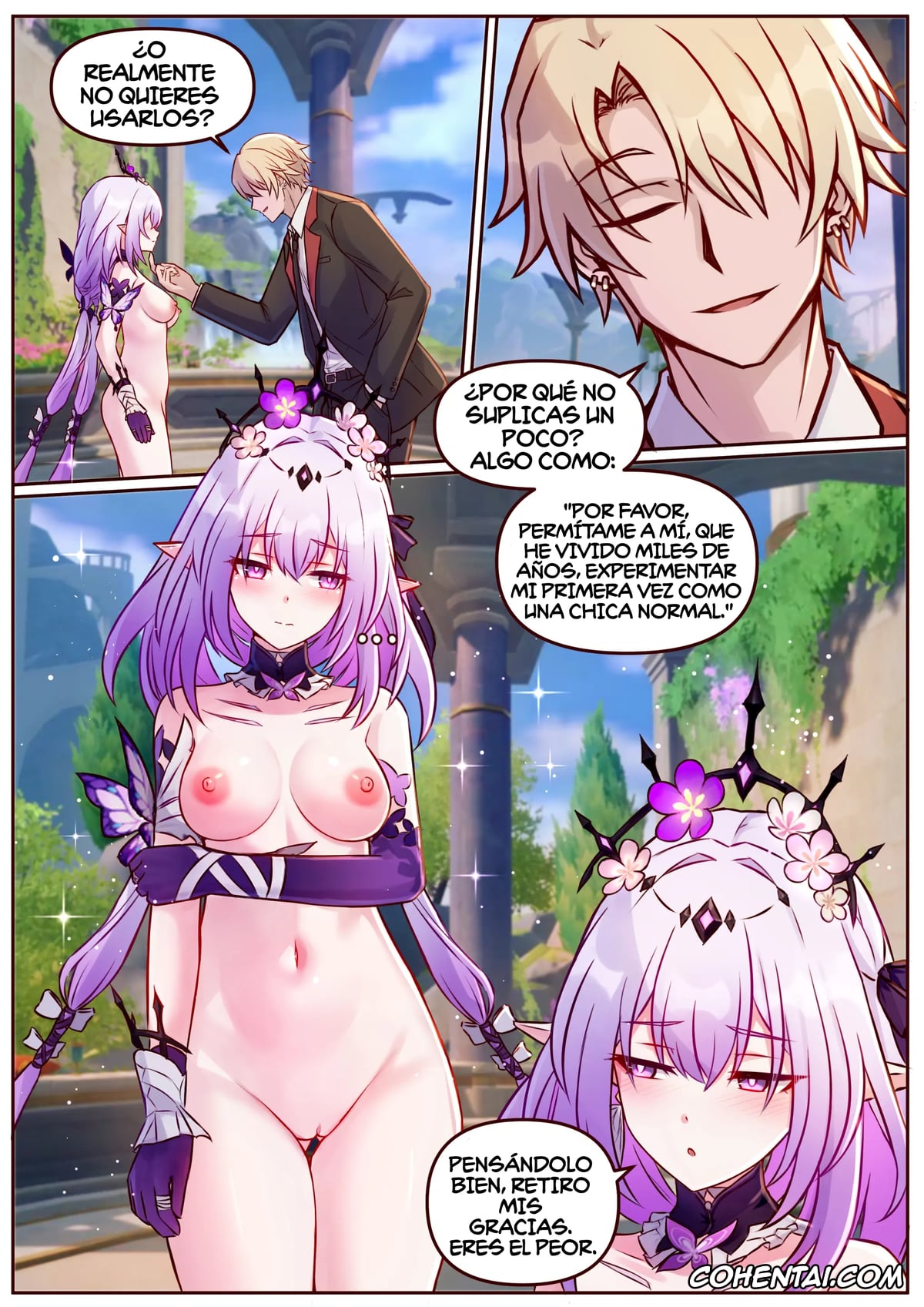 Honkai: Star Rail hentai, Castorice hentai, Skott hentai, Finish Castorice (Honkai: Star Rail), pagina 6