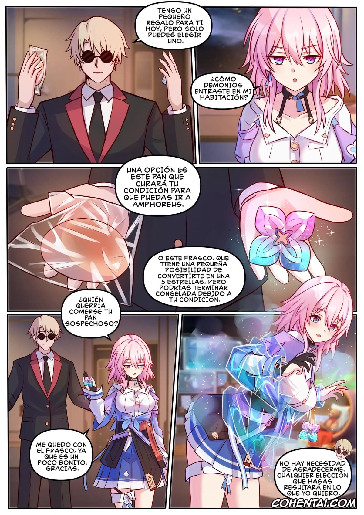 Honkai: Star Rail xxx, March 7th xxx, Skott xxx, Finish March 7th (Honkai: Star Rail), pagina 1