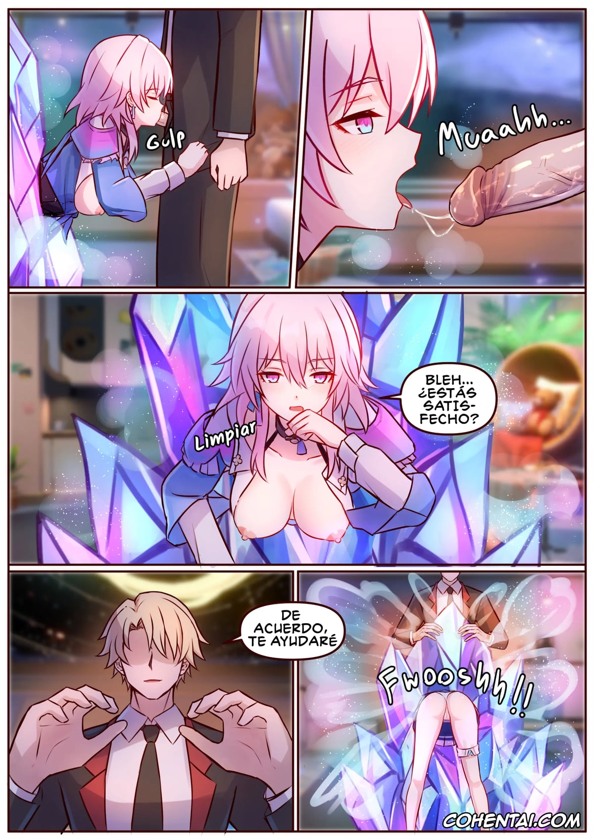 Honkai: Star Rail hentai, March 7th hentai, Skott hentai, Finish March 7th (Honkai: Star Rail), pagina 9