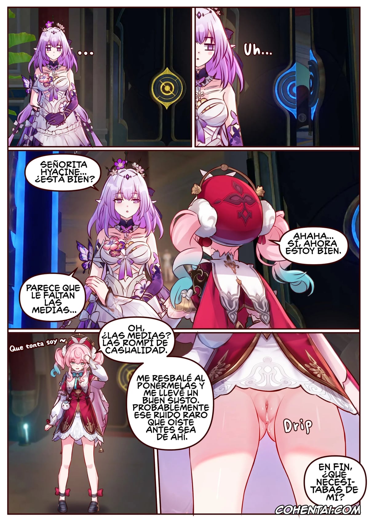 Honkai: Star Rail xxx, Hyacine xxx, Skott xxx, Finish Hyacine (Honkai: Star Rail), pagina 19