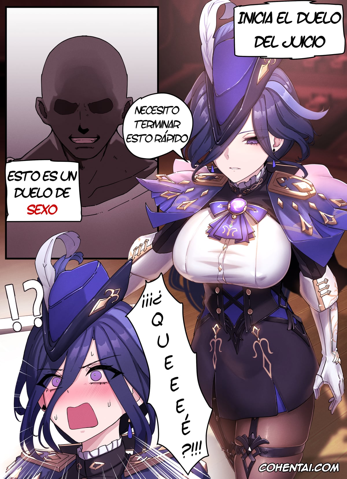 Genshin Impact xxx, Clorinde xxx, Clorinde!! (Genshin Impact), pagina 1
