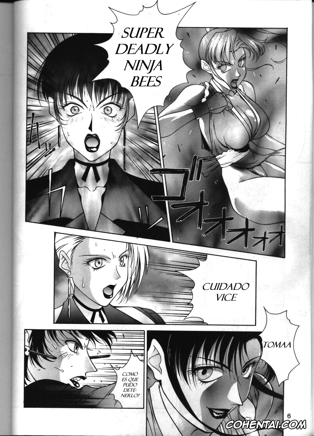 King of Fighters xxx, Leona Heidern xxx, Mai Shiranui xxx, Mature xxx, Vice xxx, Yuri Sakazaki xxx, Tadaimaa 4 (King of Fighters, Samurai Spirits), pagina 7