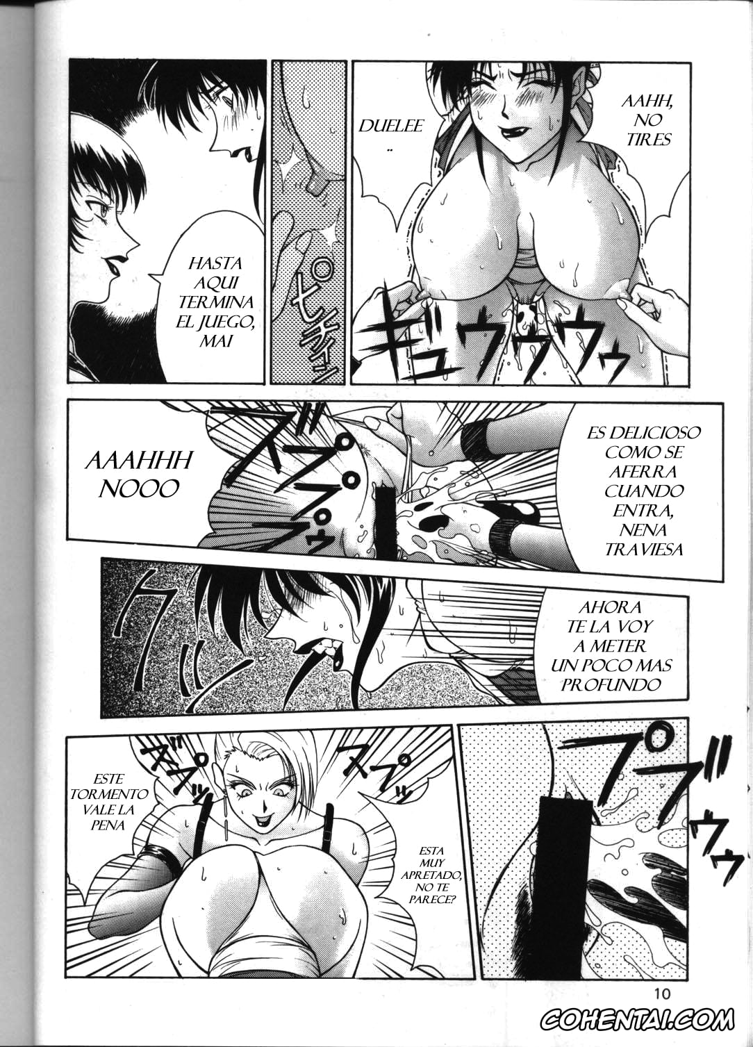 King of Fighters porno, Leona Heidern porno, Mai Shiranui porno, Mature porno, Vice porno, Yuri Sakazaki porno, Tadaimaa 4 (King of Fighters, Samurai Spirits), pagina 11