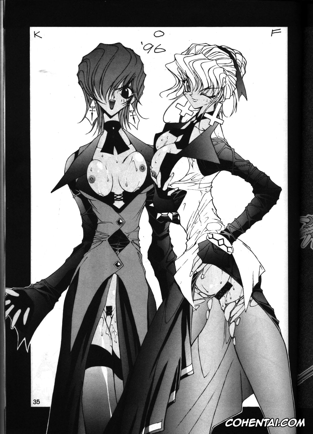King of Fighters hentai, Leona Heidern hentai, Mai Shiranui hentai, Mature hentai, Vice hentai, Yuri Sakazaki hentai, Tadaimaa 4 (King of Fighters, Samurai Spirits), pagina 27