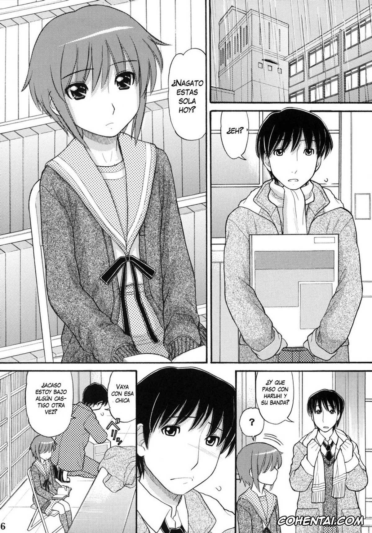 The Melancholy Of Haruhi Suzumiya | Suzumiya Haruhi No Yuuutsu porno, Kyon porno, Yuki Nagato porno, Some Day In The YUKI.N (Suzumiya Haruhi no Yuuutsu), pagina 5