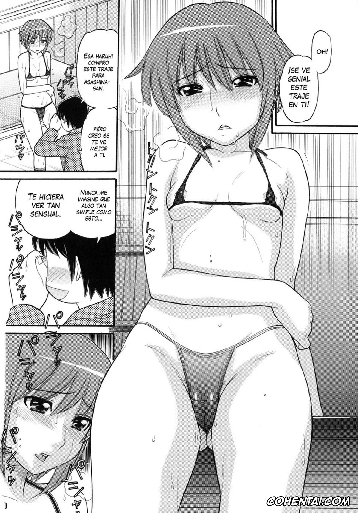 The Melancholy Of Haruhi Suzumiya | Suzumiya Haruhi No Yuuutsu hentai, Kyon hentai, Yuki Nagato hentai, Some Day In The YUKI.N (Suzumiya Haruhi no Yuuutsu), pagina 9