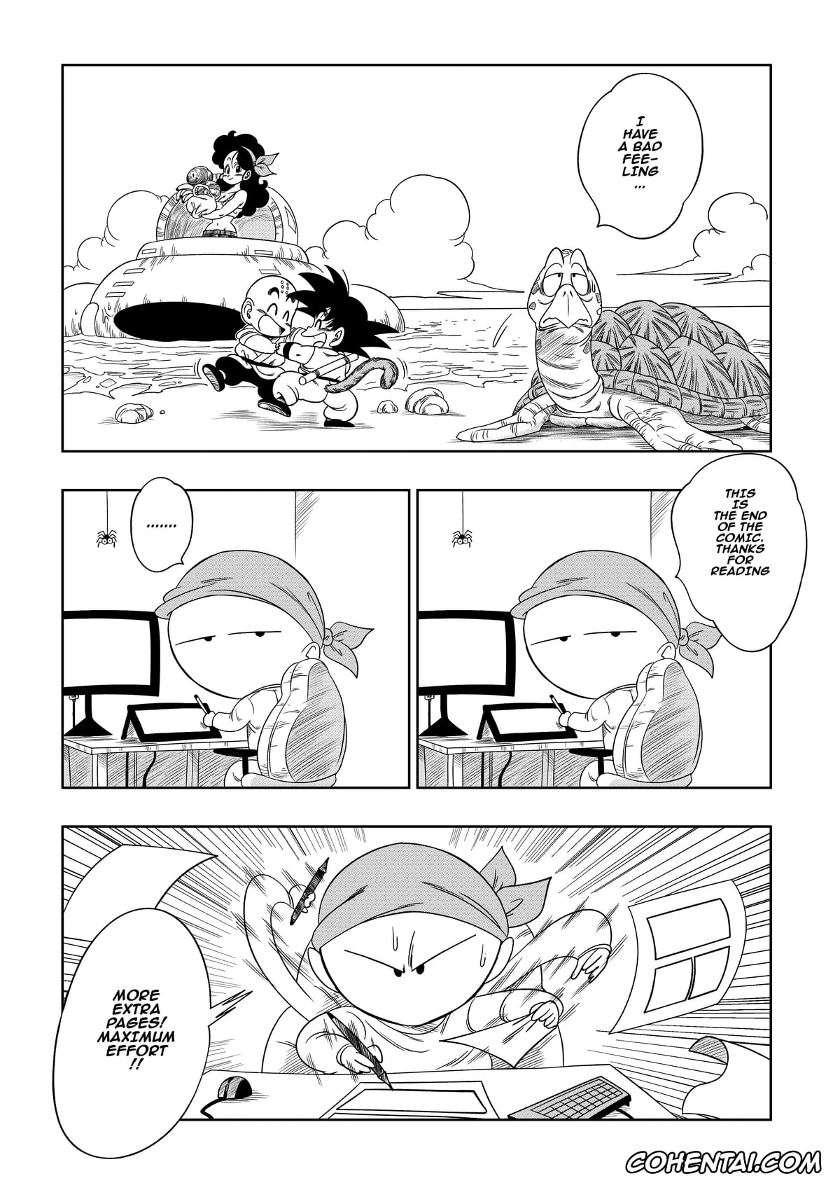 Dragon Ball hentai, Bulma Briefs hentai, Master Roshi hentai, Kame Toilet (Dragon Ball), pagina 24