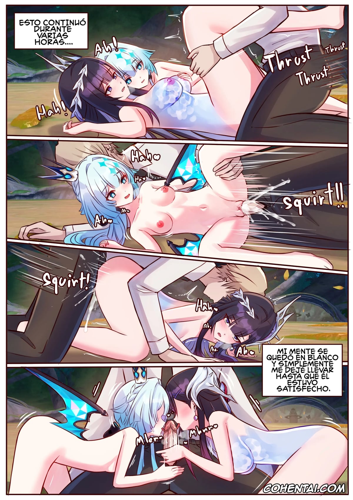 Honkai: Star Rail porno, Cerydra porno, Hysilens porno, Skott porno, Finish Hysilen & Cerydra (Honkai: Star Rail), pagina 23