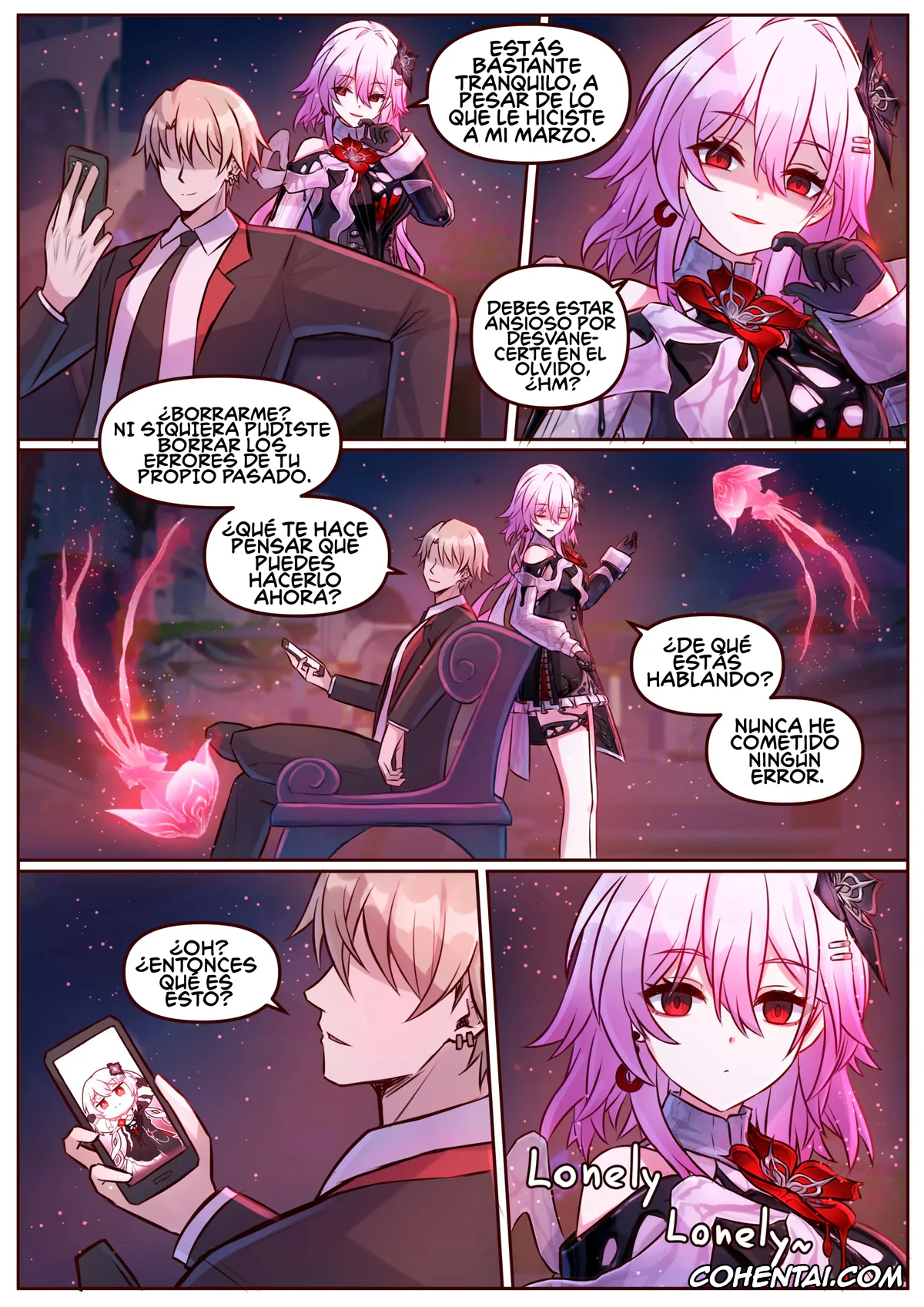 Honkai: Star Rail xxx, Evernight xxx, March 7th xxx, Skott xxx, Finish Evernight, pagina 1