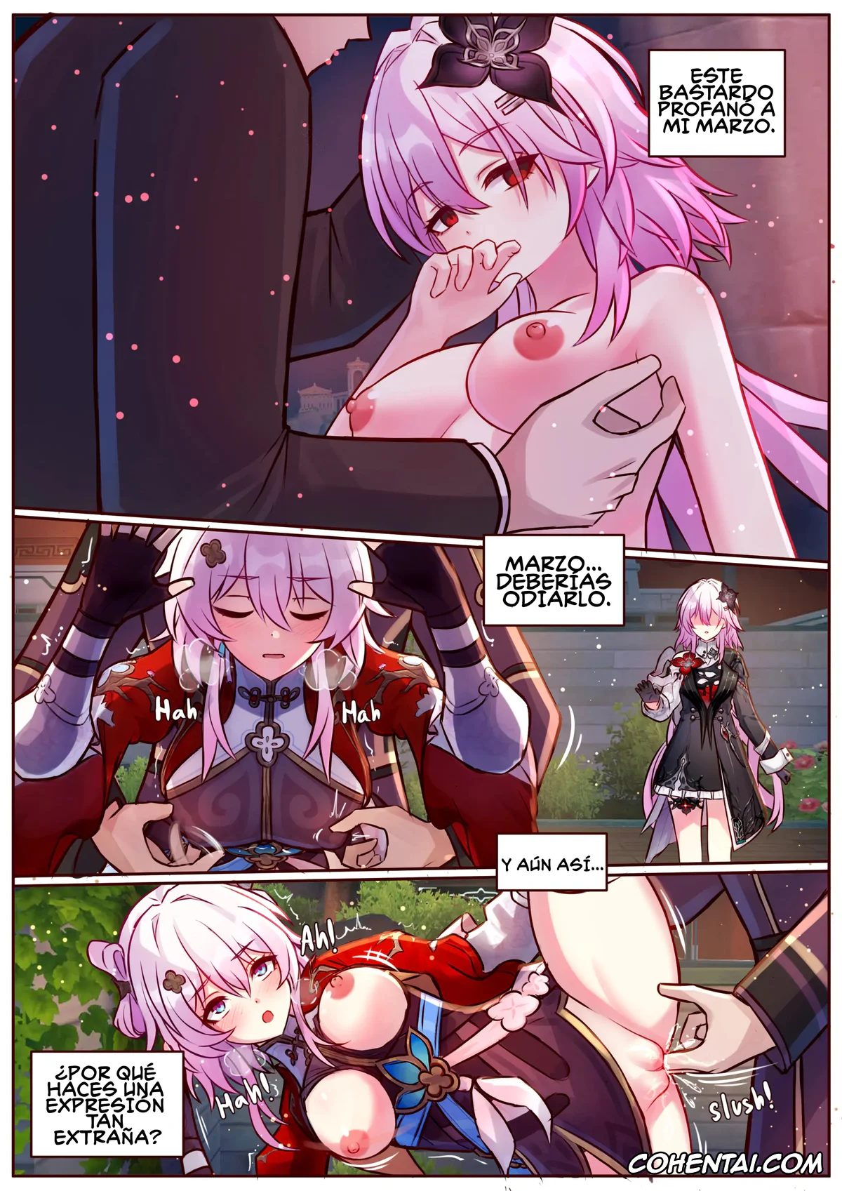 Honkai: Star Rail xxx, Evernight xxx, March 7th xxx, Skott xxx, Finish Evernight, pagina 4